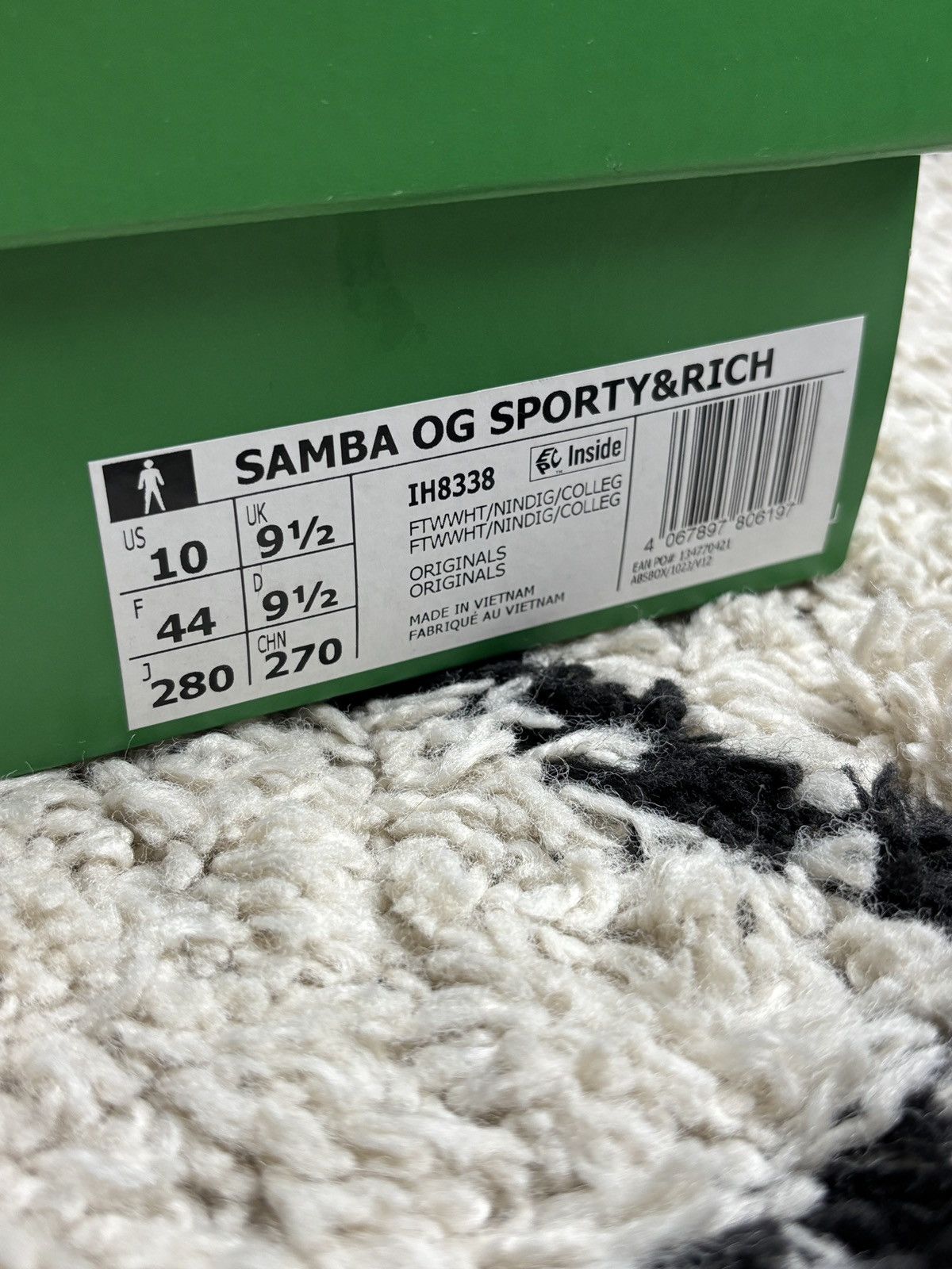Adidas × Sporty & Rich Adidas x Sporty & Rich Samba OG Olympic Hype Sneakers Shoes Size US 10 / EU 43 - 16 Thumbnail