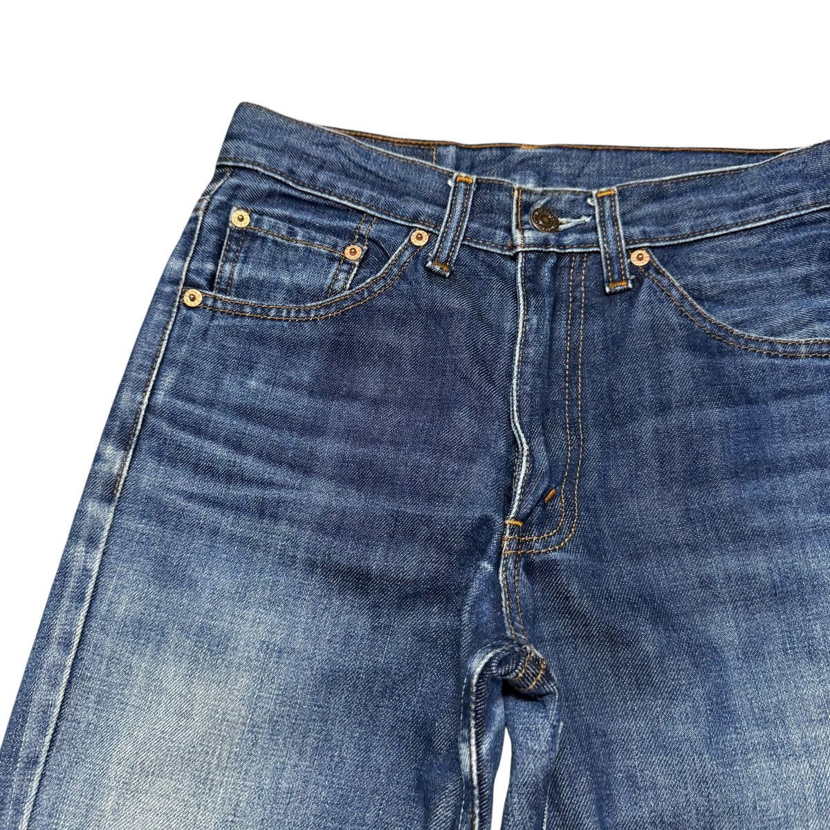 Levi's Vintage Levis 517 Flare Jeans Distressed Hedi Slimane Style Size US 27 - 4 Thumbnail