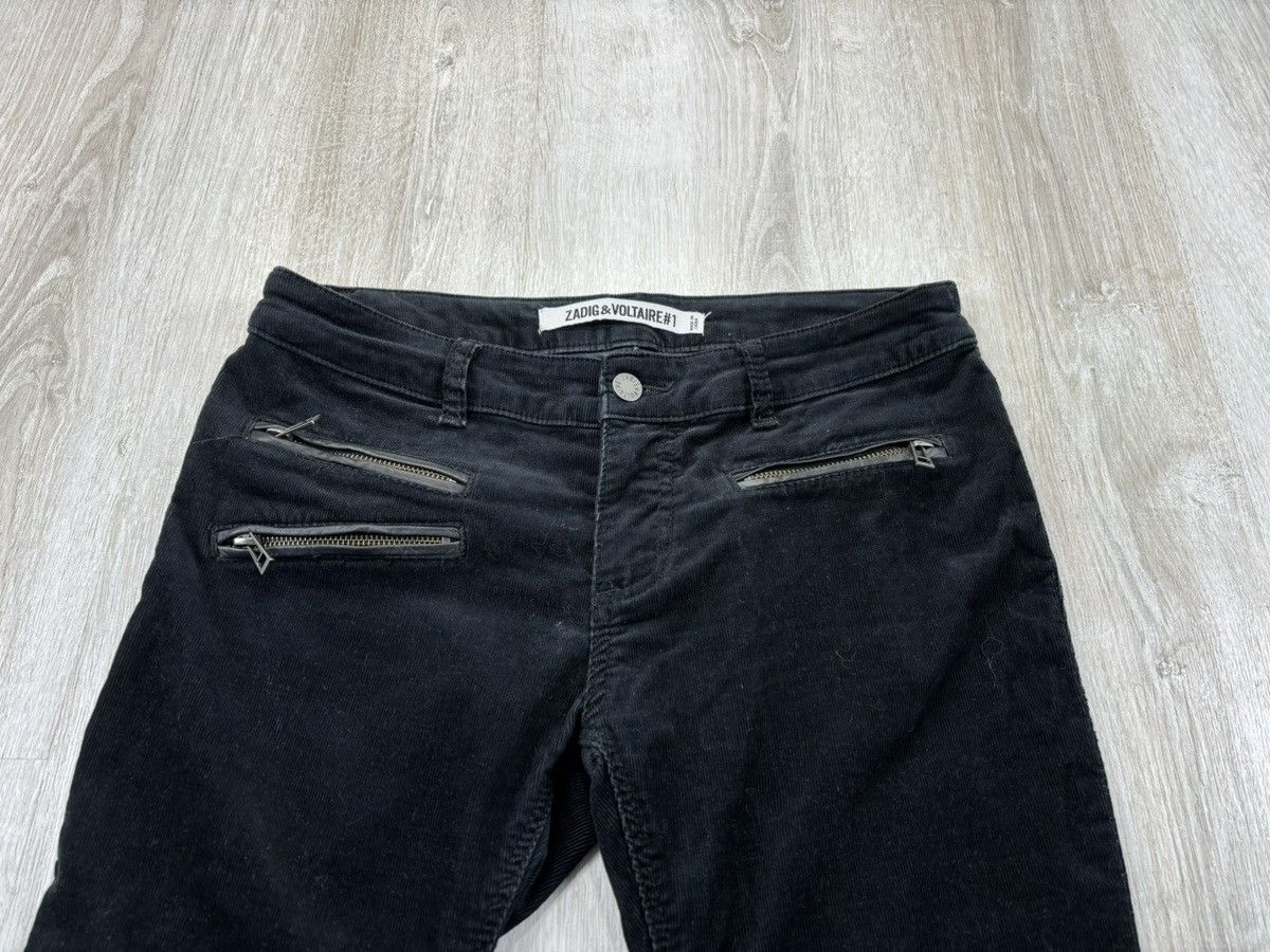 Japanese Brand × Zadig & Voltaire Womens corduroy pants Zadig Voltaire Size 38 Size 26" / US 2 / IT 38 - 4 Thumbnail