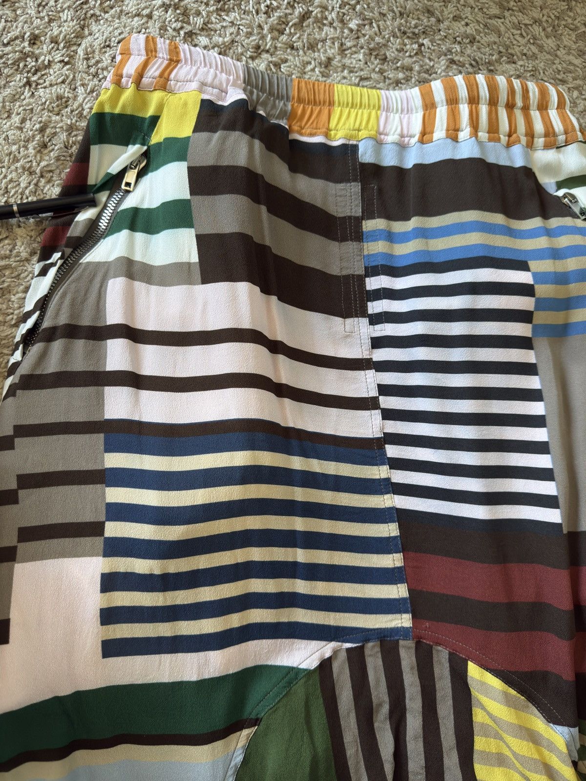 Rick Owens SS20 Tecautl Uxmal Basket Swingers Shorts Size US 30 / EU 46 - 11 Thumbnail