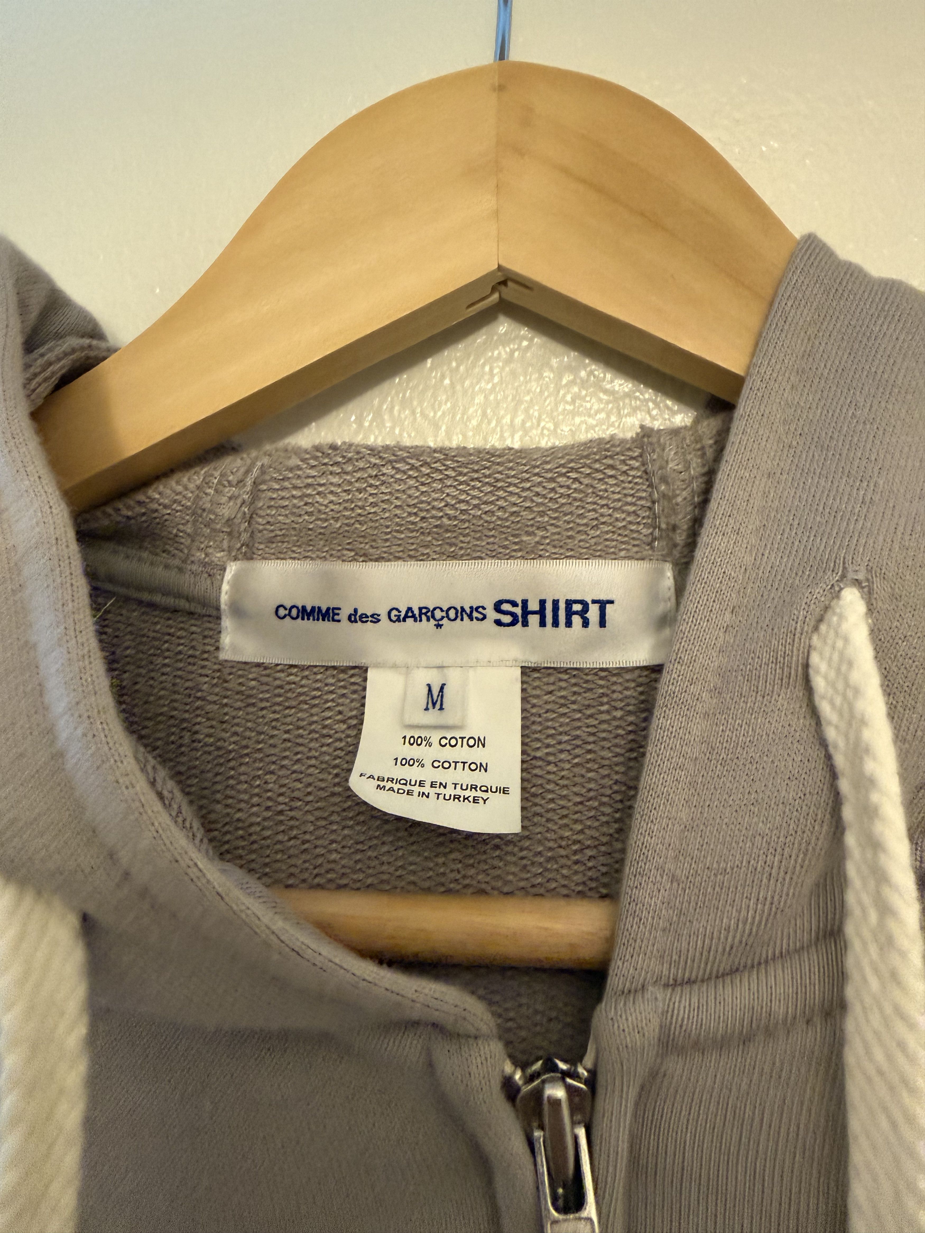 Comme des Garcons CDG Shirt Men's Zip Hooded Sweatshirt Size US M / EU 48-50 / 2 - 2 Thumbnail