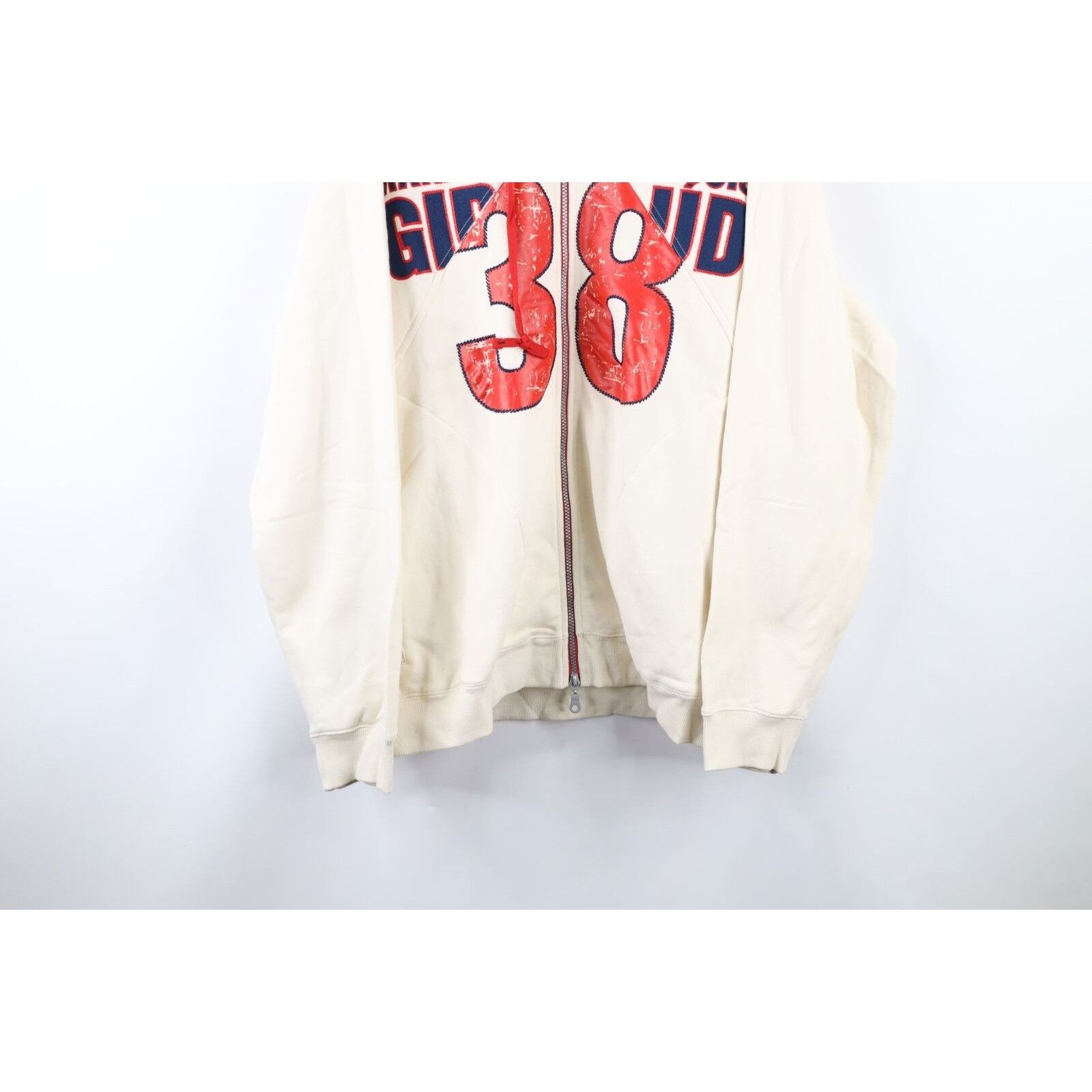 Marithe + Francois Girbaud × Vintage NOS Vintage 90s Marithe Francois Girbaud Full Zip Hoodie Size US XL / EU 56 / 4 - 3 Thumbnail