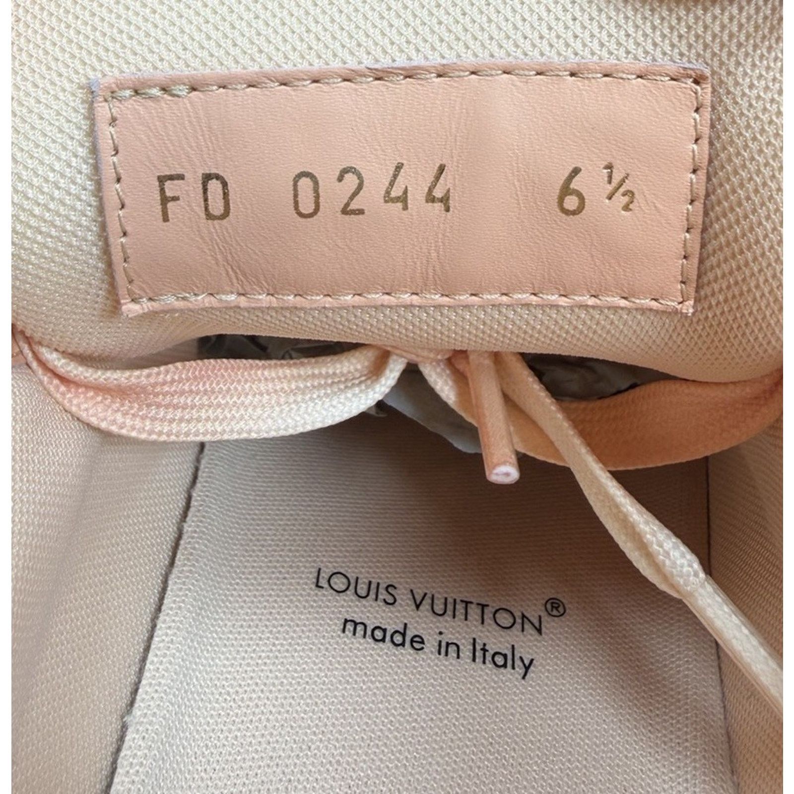 Louis Vuitton Size 6.5LV/7.5US - Louis Vuitton Denim Trainers WORN 1X! Size US 7.5 / EU 40-41 - 12 Thumbnail