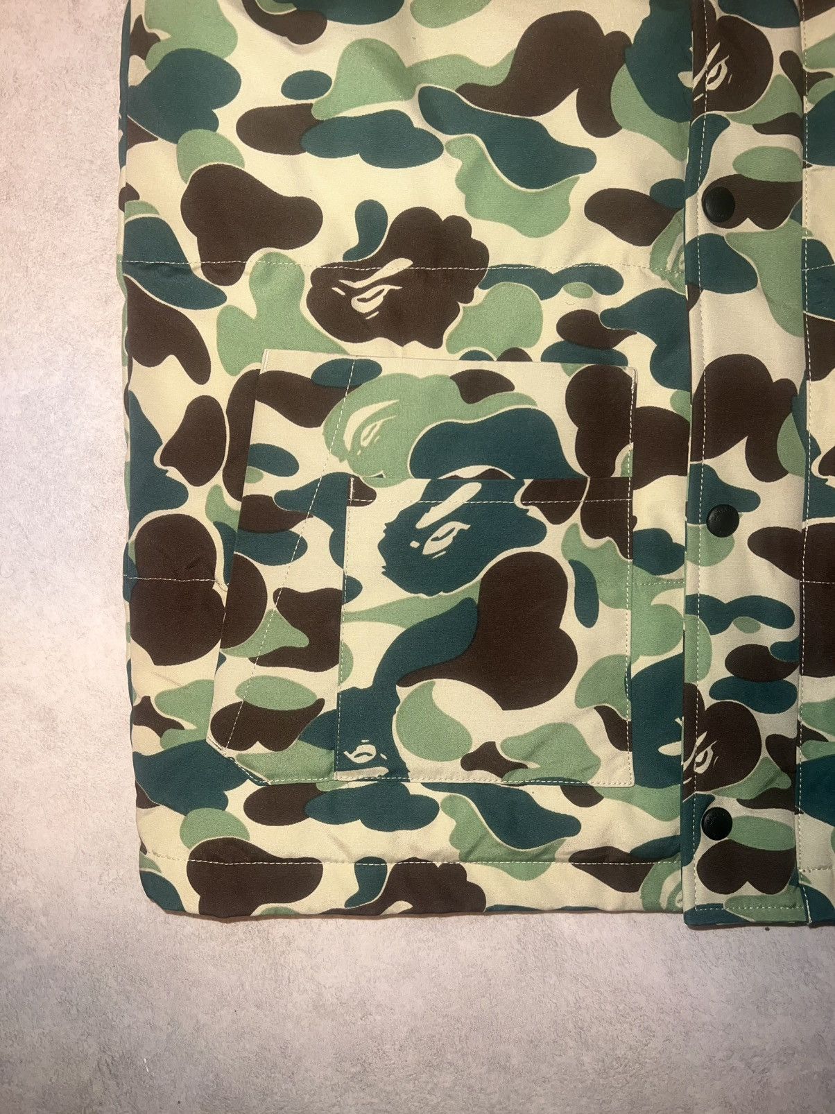 Bape × Canada Goose Bape X Canada Goode Vest ABC Green Size US M / EU 48-50 / 2 - 5 Thumbnail