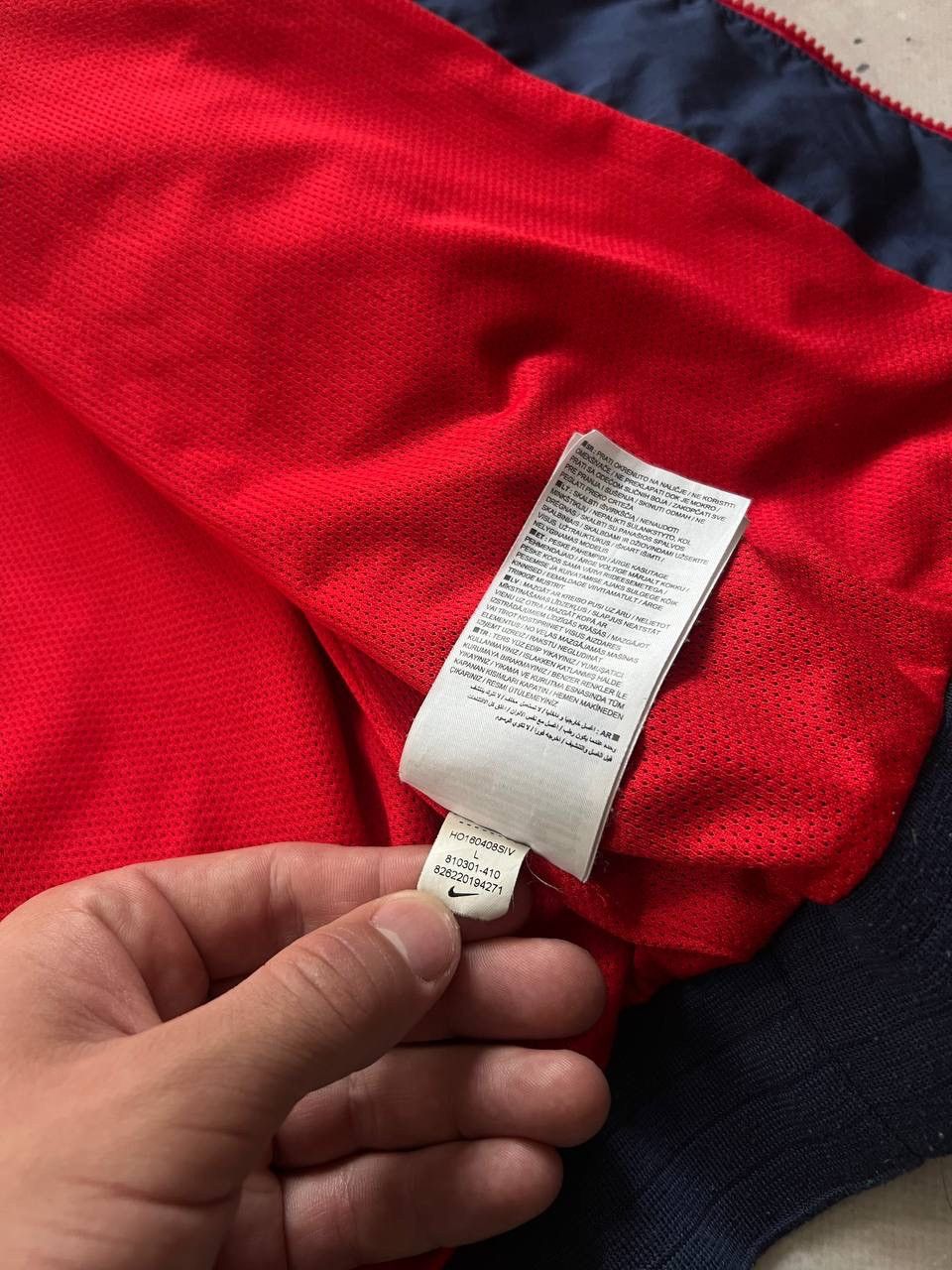 Nike × Vintage Nike FC PSG Paris Football Training Jacket Soccer Olympic Size US L / EU 52-54 / 3 - 8 Thumbnail