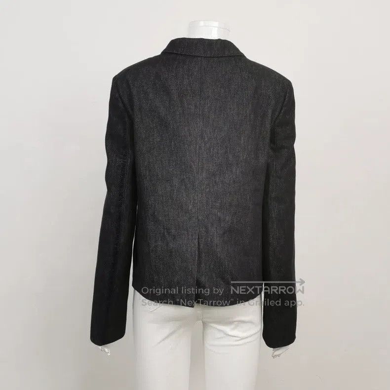 Fendi Fendi Cotton Single Breasted Lapel Jacket Size XS / US 0-2 / IT 36-38 - 2 Thumbnail