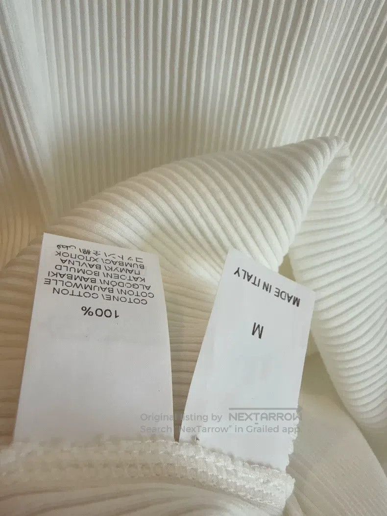 Brunello Cucinelli Brunello Cucinelli Pure cotton beaded T-shirt Size M / US 6-8 / IT 42-44 - 7 Thumbnail