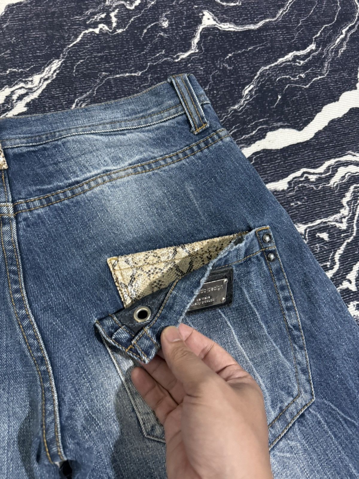 semanticdesign Semantic design snake skin jeans Size US 32 / EU 48 - 5 Thumbnail