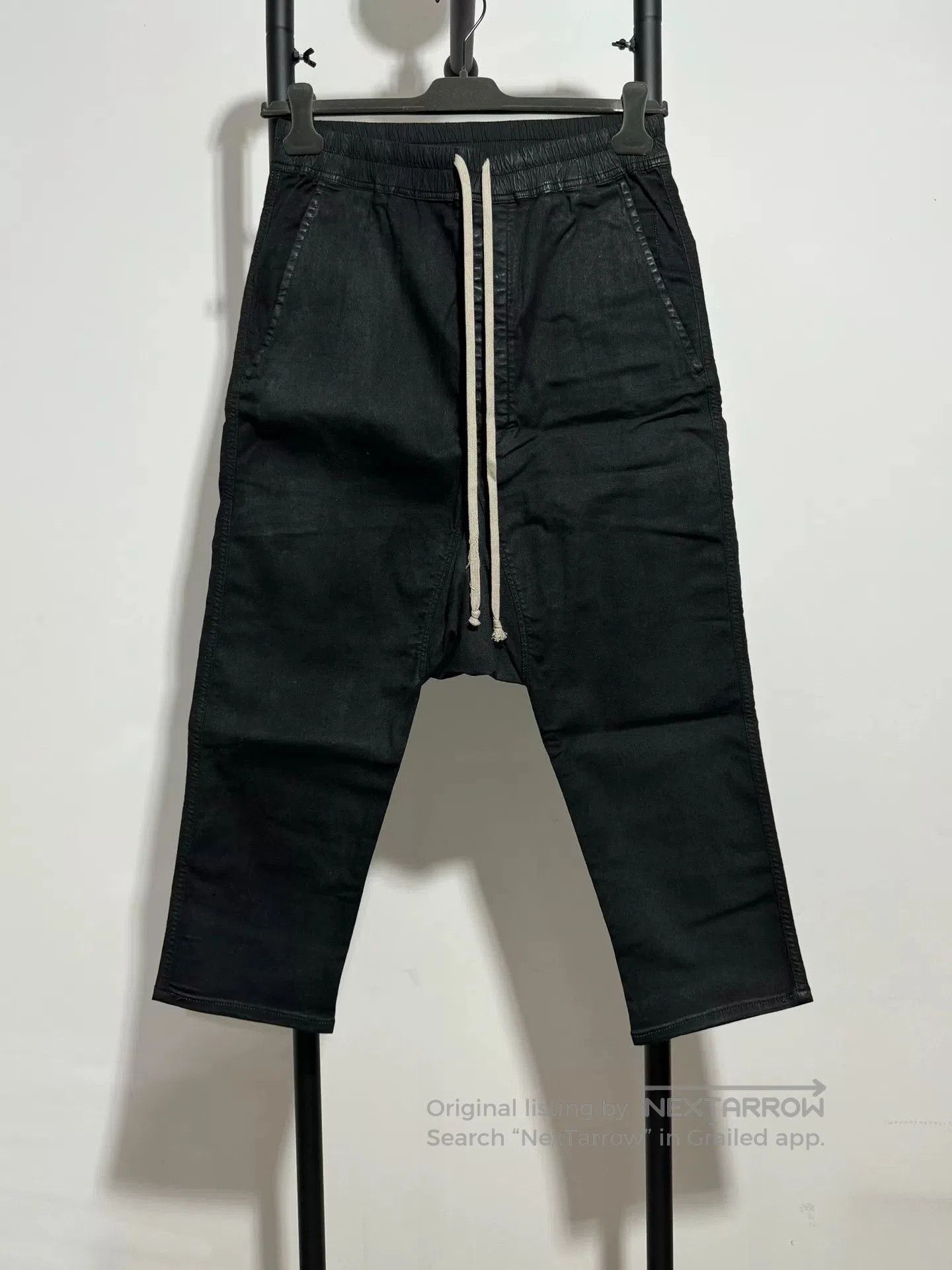 Rick Owens rick owens ro black cropped pants. Size US 38 / EU 54 - 1 Thumbnail