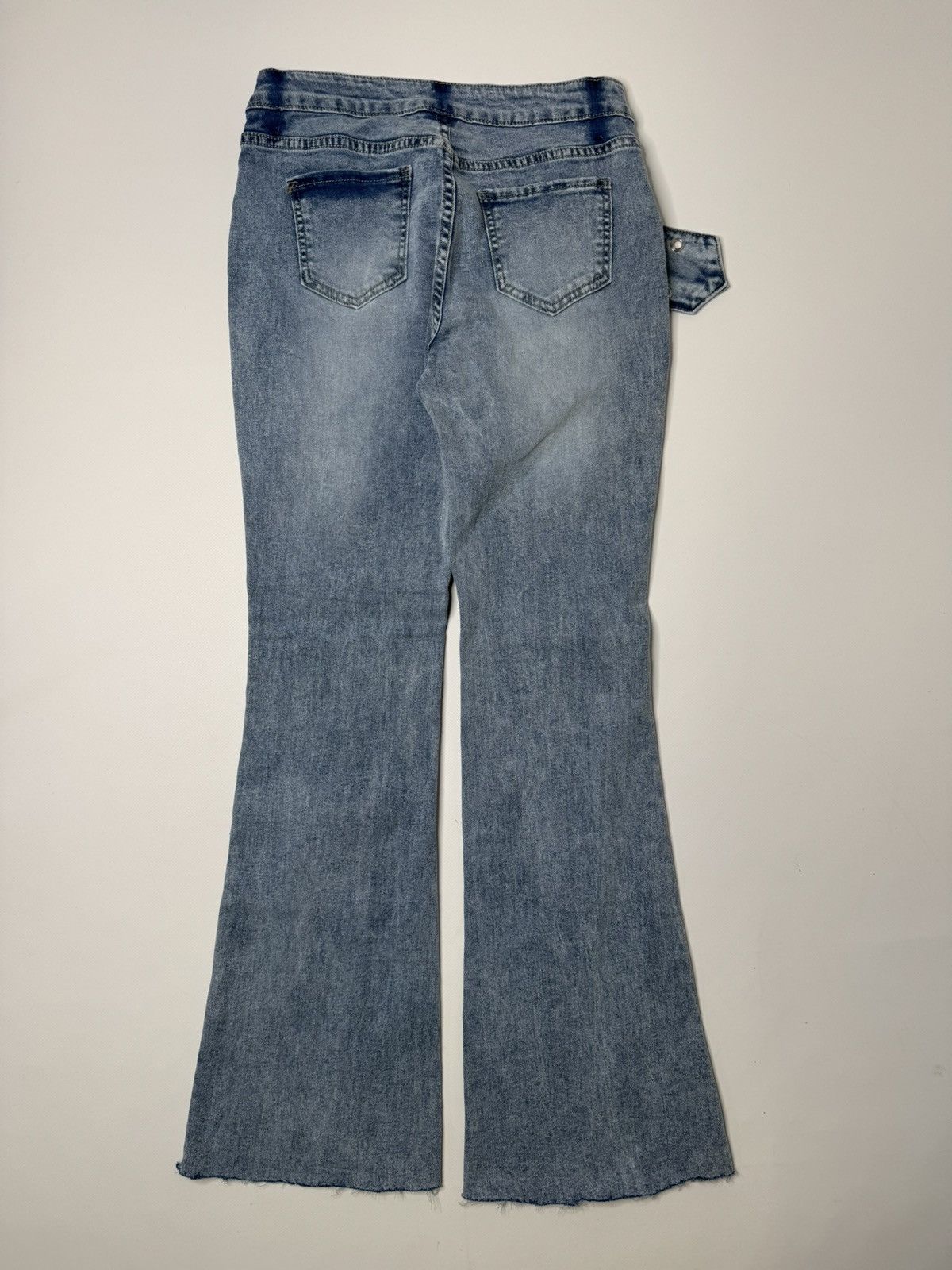 If Six Was Nine Vintage avant garde flared bootcut jeans belt if6was9 lgb Size 28" / US 6 / IT 42 - 5 Thumbnail