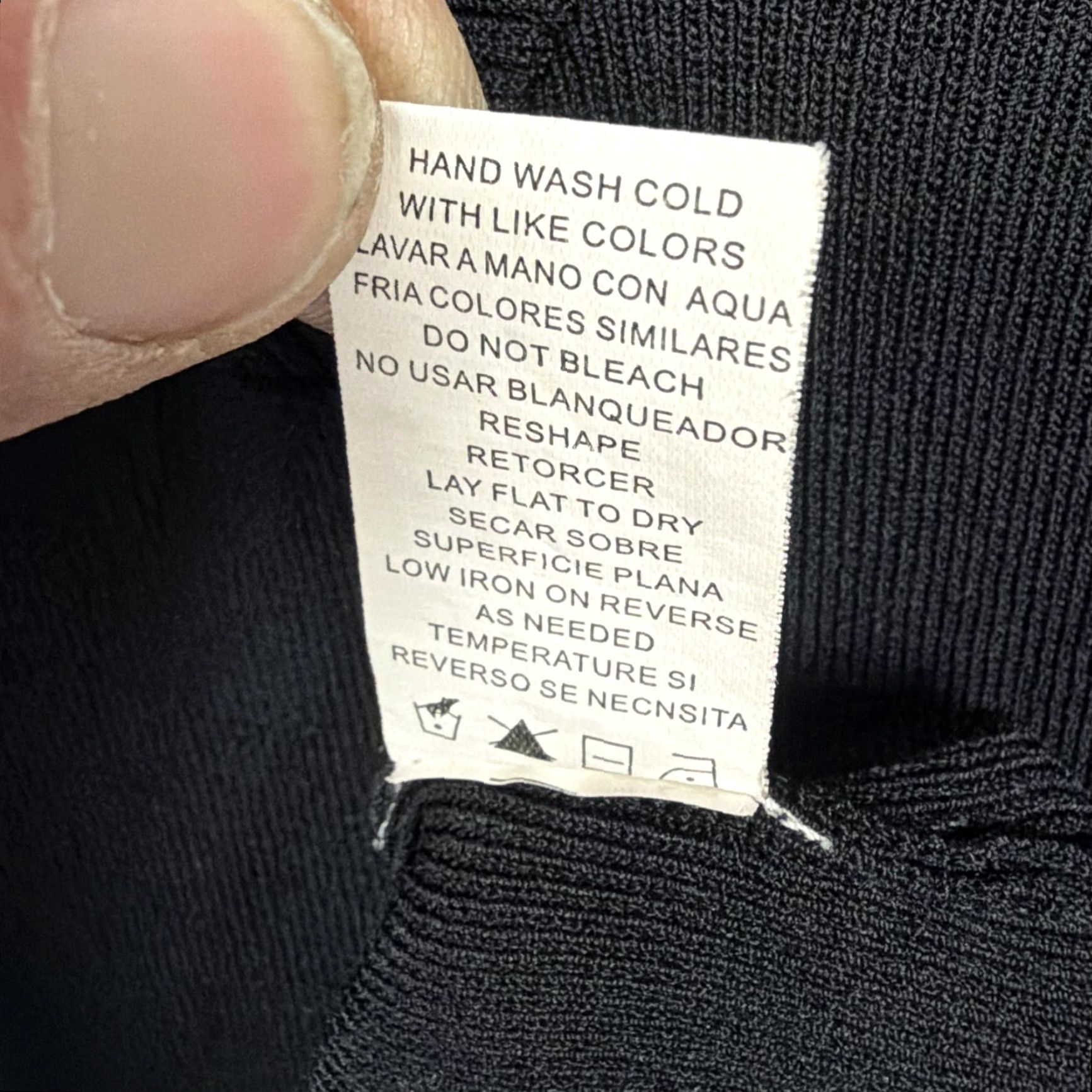 Vintage VINTAGE Notations Sweater Shirt Women M Black Solid Knit V-Neck Short Sleeve Lightweight Stretch Office Casual 90s Grunge Romantic Size M / US 6-8 / IT 42-44 - 6 Thumbnail