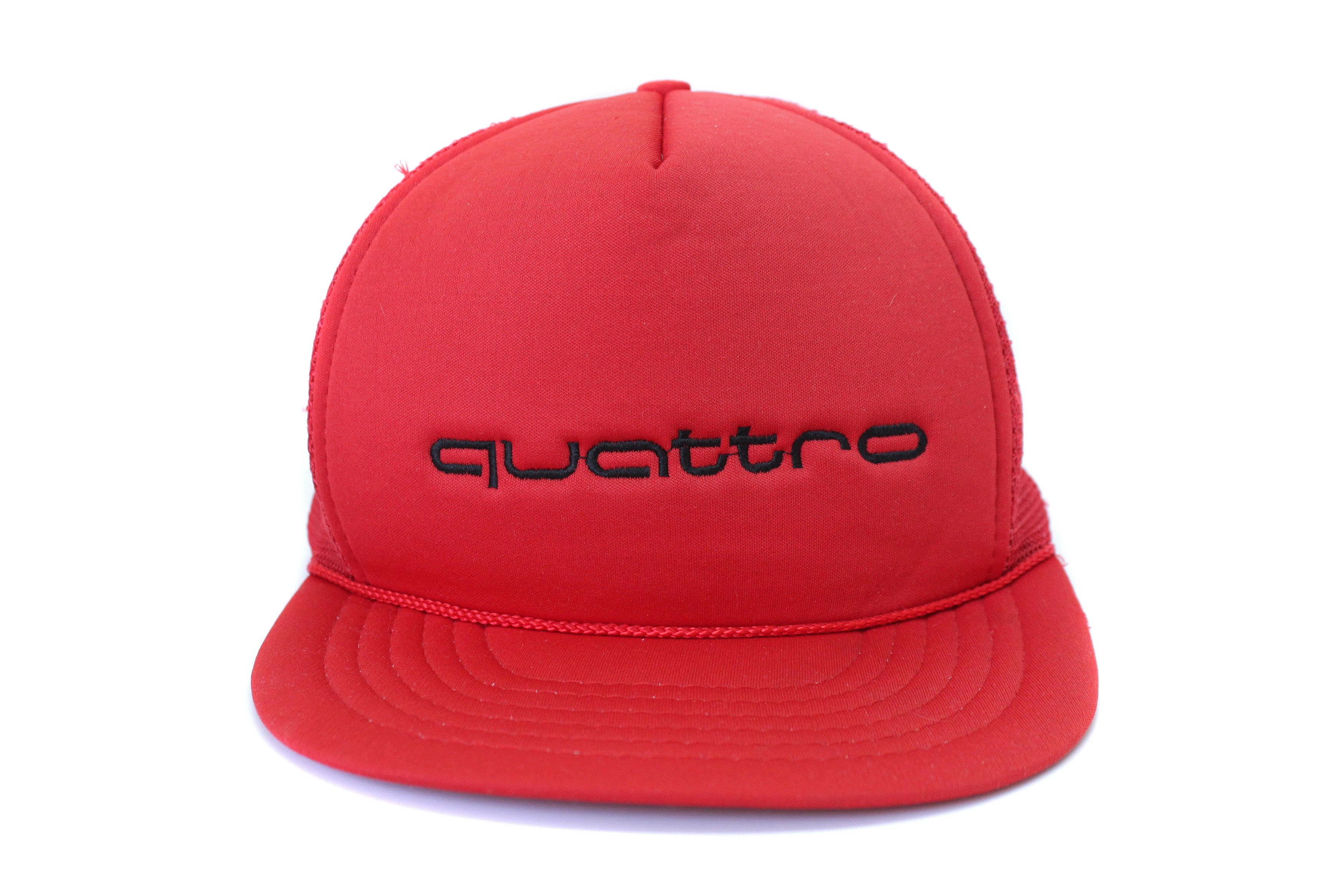 Audi 90S Quattro Big Logo Cap Size ONE SIZE - 2 Thumbnail