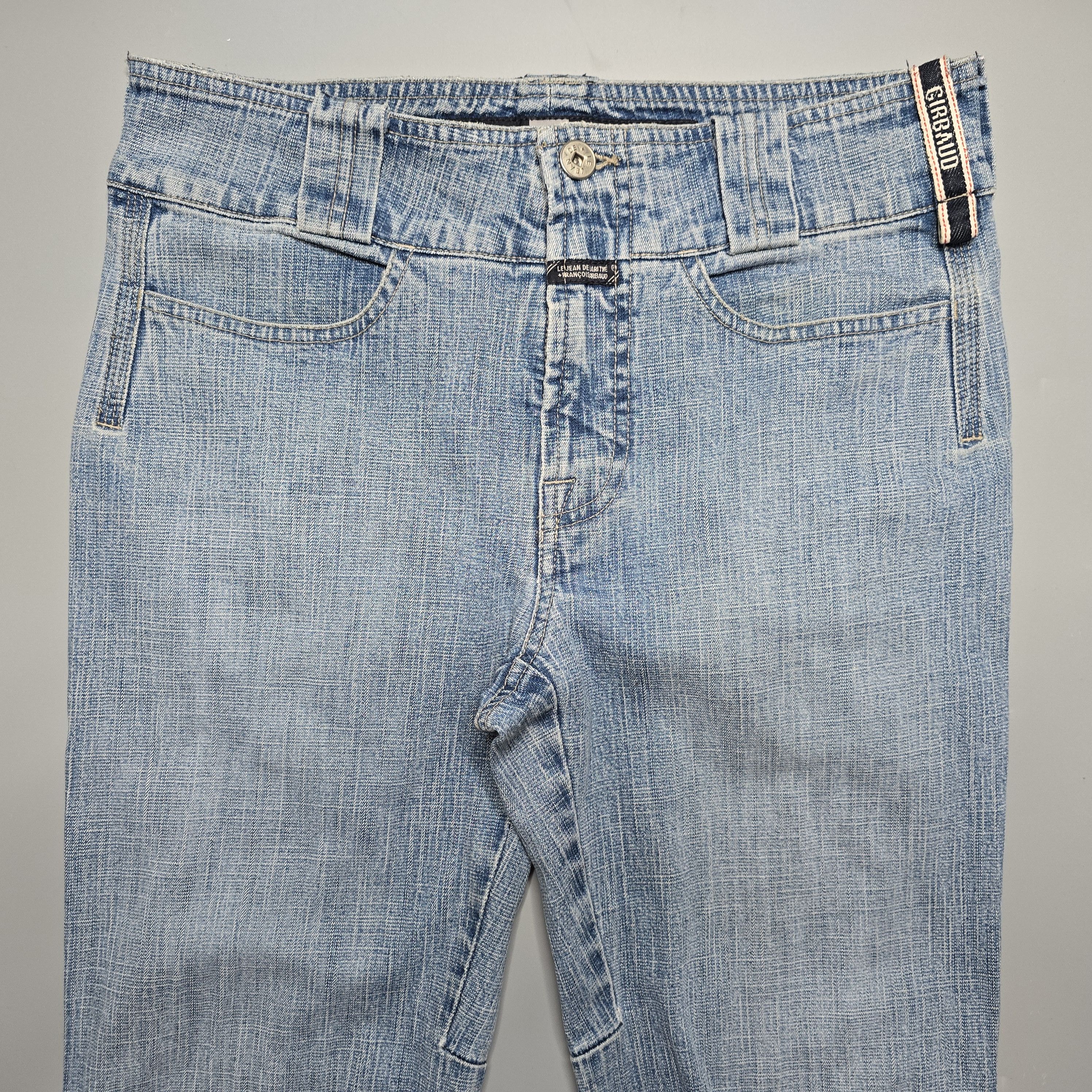 Marithe + Francois Girbaud MF+G - Y2K Bootcut Adjustable Length Jeans Size US 30 / EU 46 - 3 Thumbnail