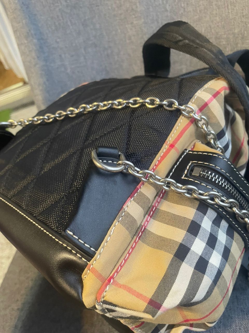 Burberry Authentic Burberry Nova Check Mini Backpack Size ONE SIZE - 15 Thumbnail