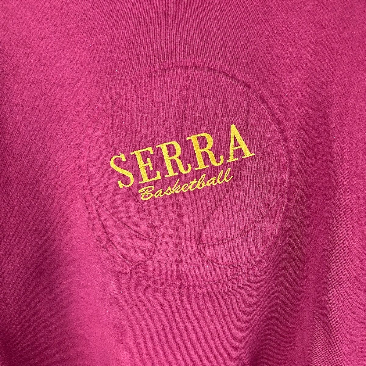 Vintage Vintage 90s Serra Basketball School Sweatshirt Size US XL / EU 56 / 4 - 2 Thumbnail