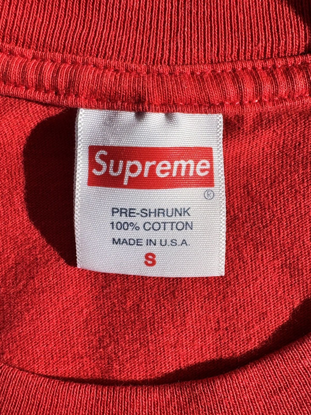 Supreme 2025 Red Futura Box Logo Tee Size US S / EU 44-46 / 1 - 4 Thumbnail