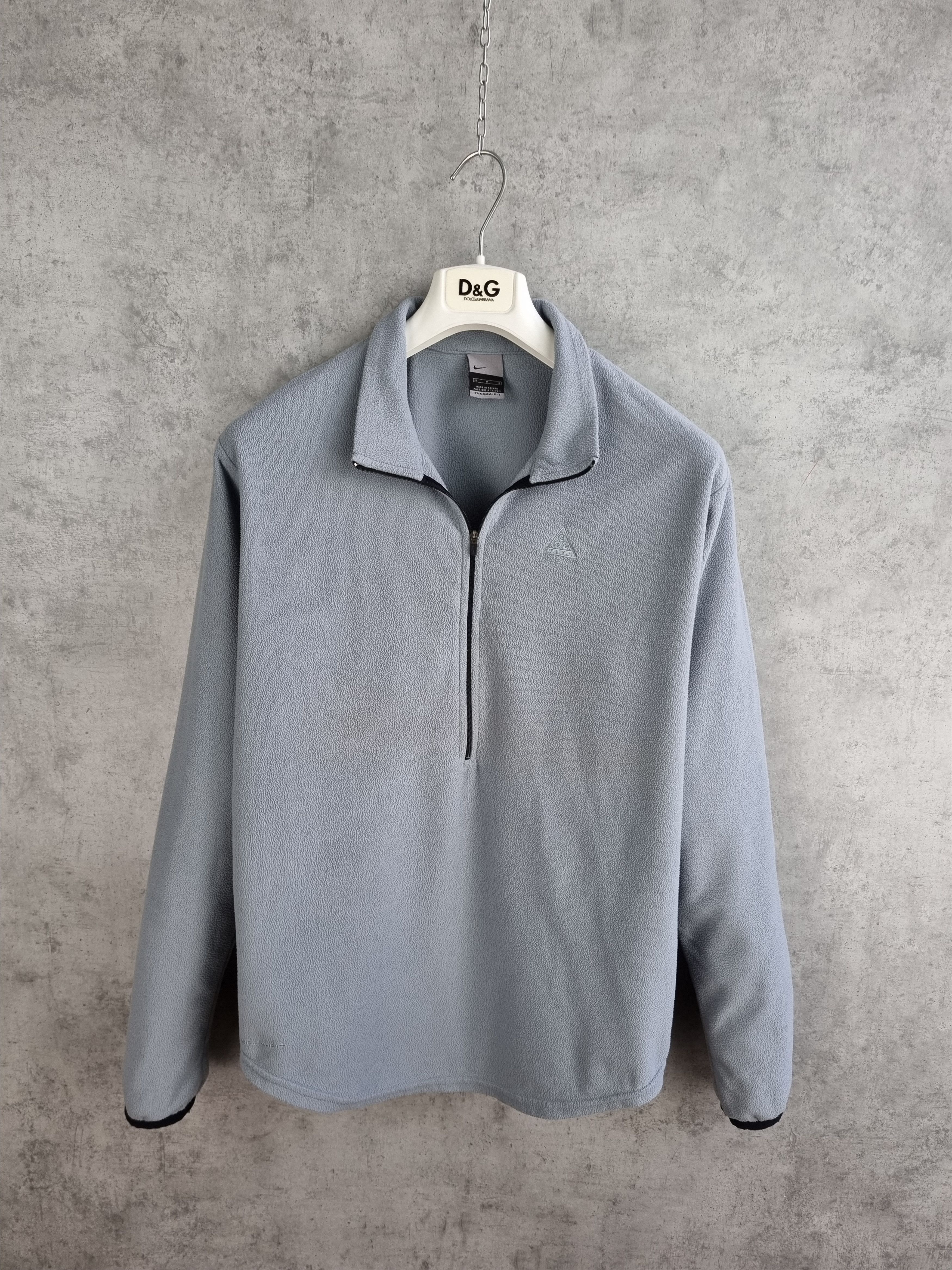 Nike × Nike ACG × Vintage Nike ACG Therma-Fit Fleece 1/4 Zip Pullover Size US M / EU 48-50 / 2 - 18 Thumbnail