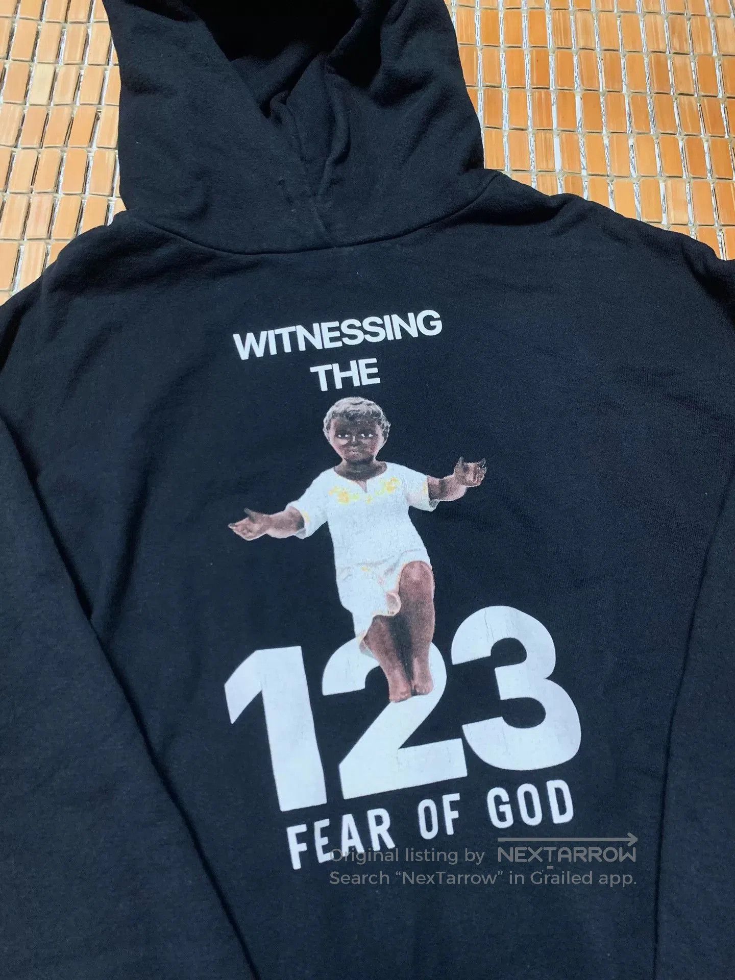 Fear of God RRR123 x FEAR OF GOD Black Hoodie. Size US XL / EU 56 / 4 - 2 Thumbnail