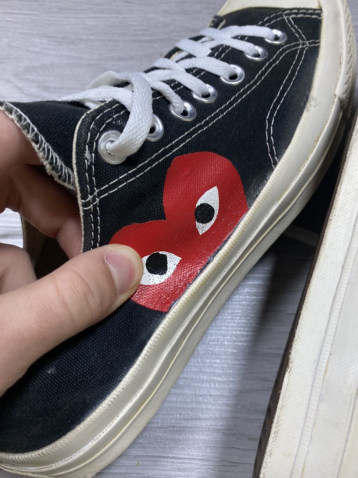 CDG by Comme des Garcons Comme des Garcons x Chuck Taylor 1970 Low Play Size US 9 / EU 42 - 9 Thumbnail