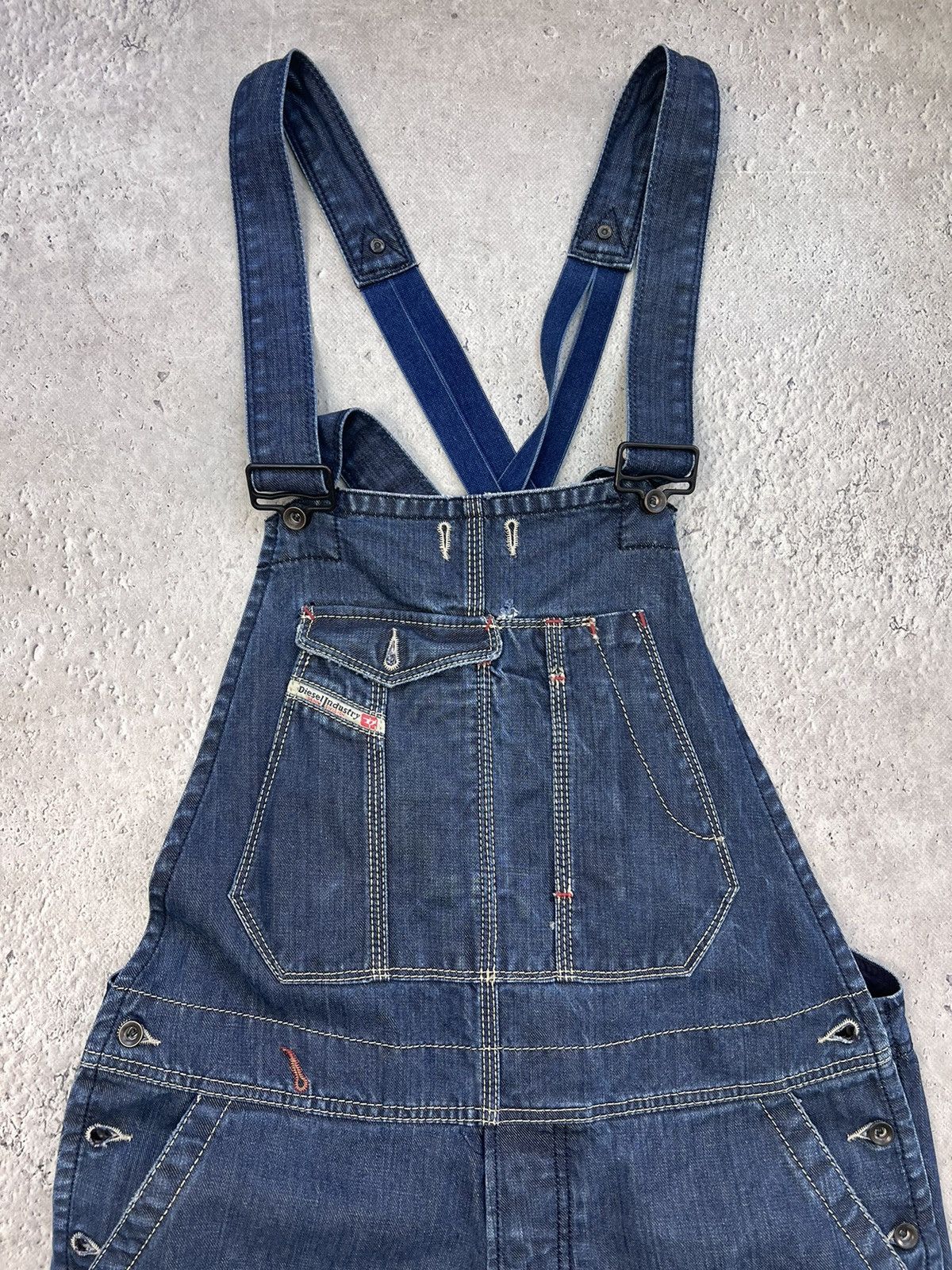 Diesel × Japanese Brand VINTAGE Y2K OVERALL DIESEL DISTRESSED HYPE Size US 32 / EU 48 - 7 Thumbnail