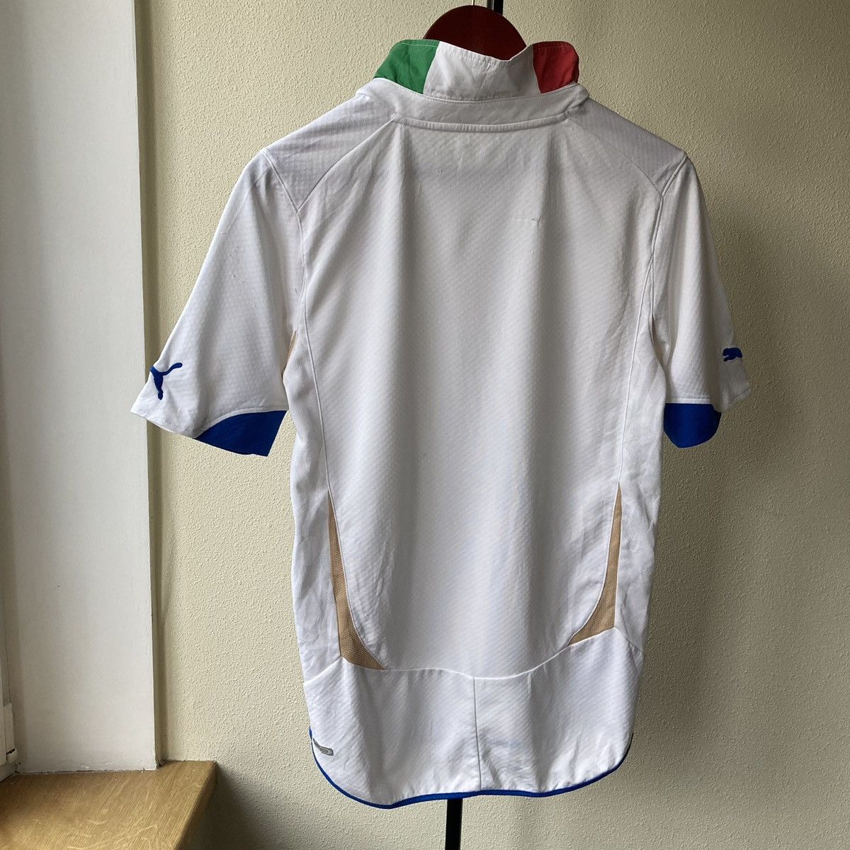 Vintage Italy Blokcore Jersey Puma 2012 Streetwear Casual Y2k Size US S / EU 44-46 / 1 - 9 Thumbnail