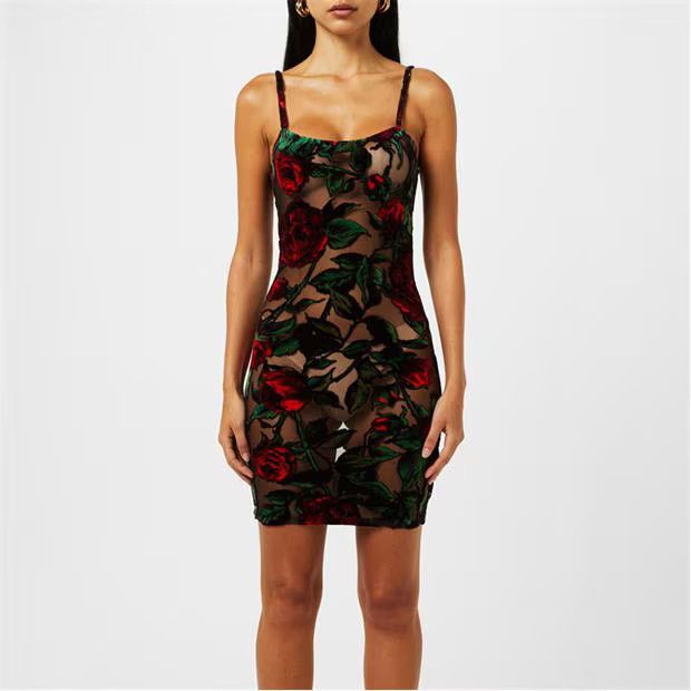 Balmain o1g2r1mq0924 Mini Dress in Multicolor Size XS / US 0-2 / IT 36-38 - 3 Thumbnail