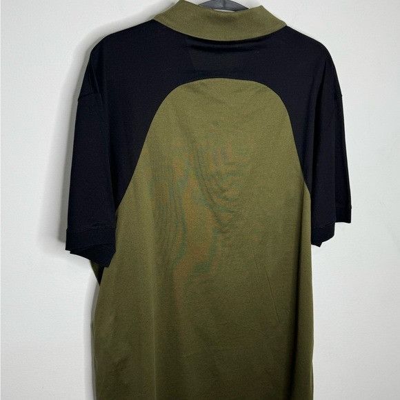 Alexander McQueen Alexander McQueen Harness Colorblock Polo Shirt Khaki Green Size US L / EU 52-54 / 3 - 7 Thumbnail