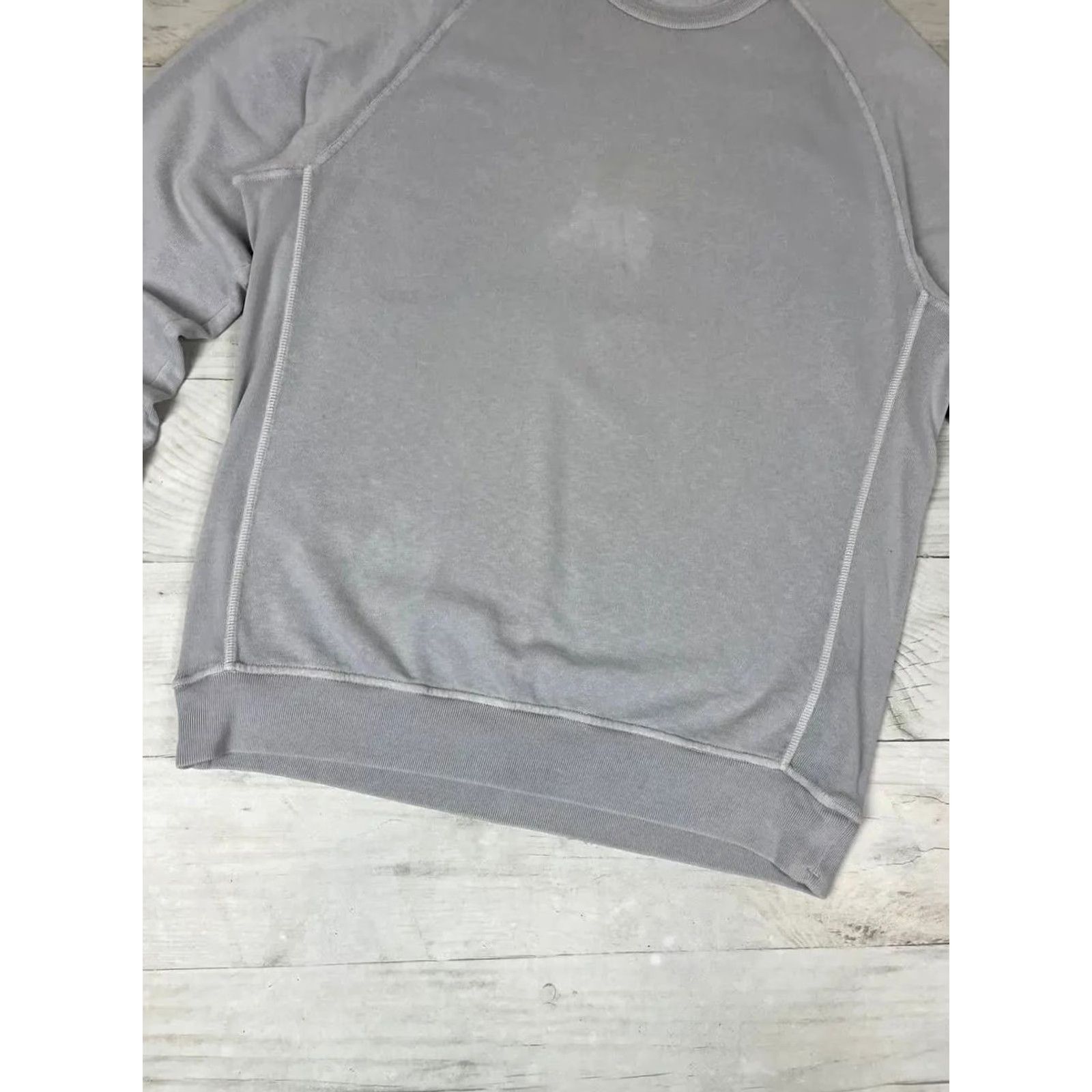 Stone Island VINTAGE Stone Island Sweatshirt Men's XL Gray Cotton Crew Neck Pullover Logo 2020 Warm Casual Mens Size US XL / EU 56 / 4 - 3 Thumbnail