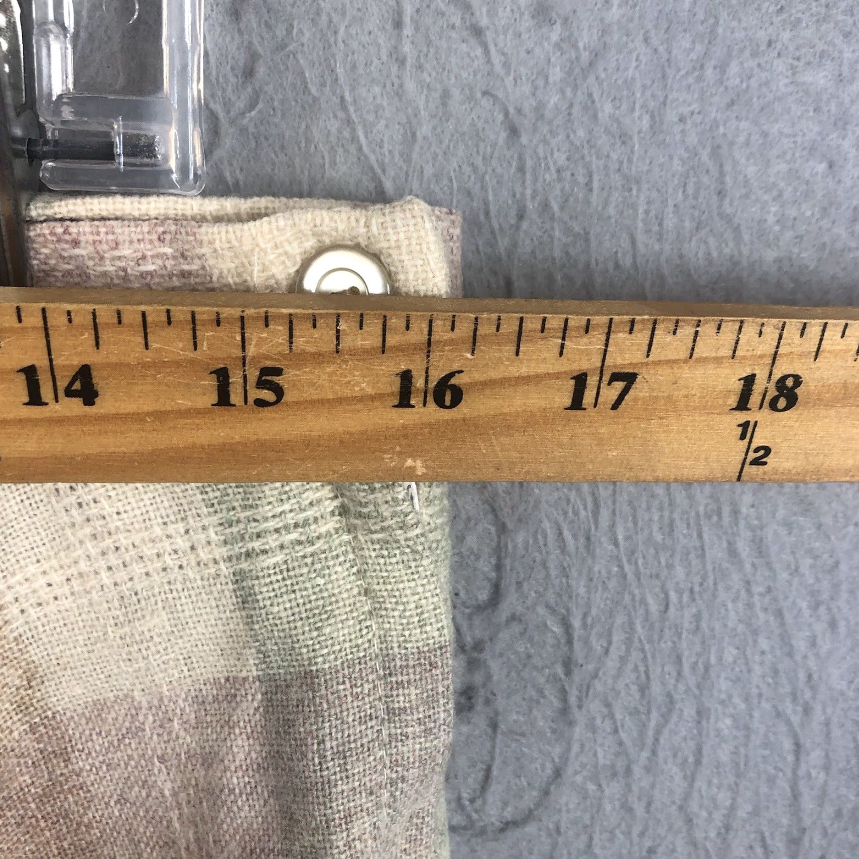 Sears VINTAGE Sears Skirt Womens Small Pastel Checks Wools Blend The Gathering 60s Size 28" / US 6 / IT 42 - 4 Thumbnail