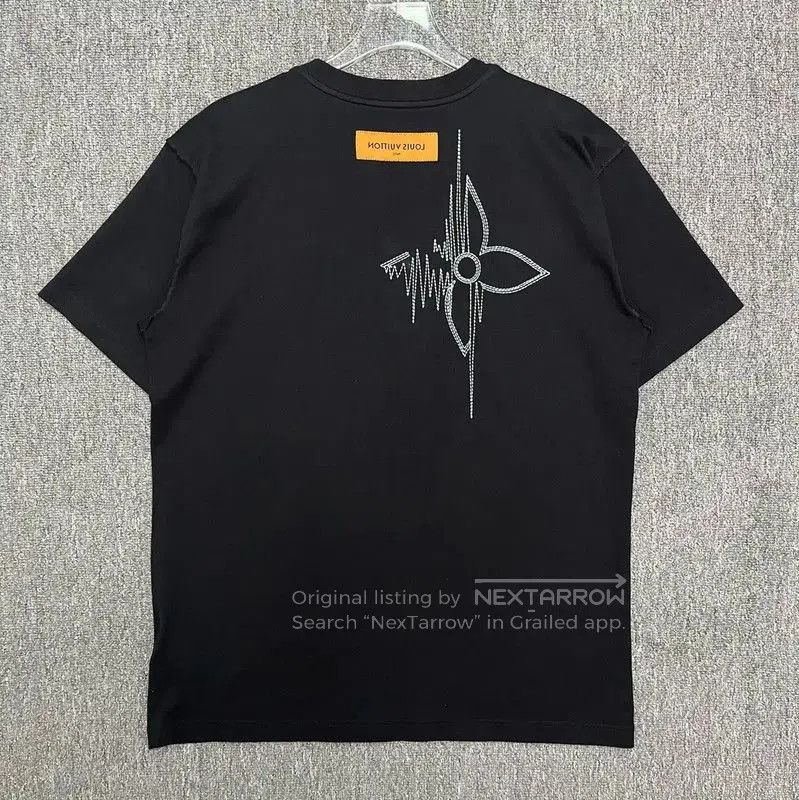 Louis Vuitton Louis Vuitton Black Cotton Men's T-Shirt . Size US L / EU 52-54 / 3 - 2 Thumbnail