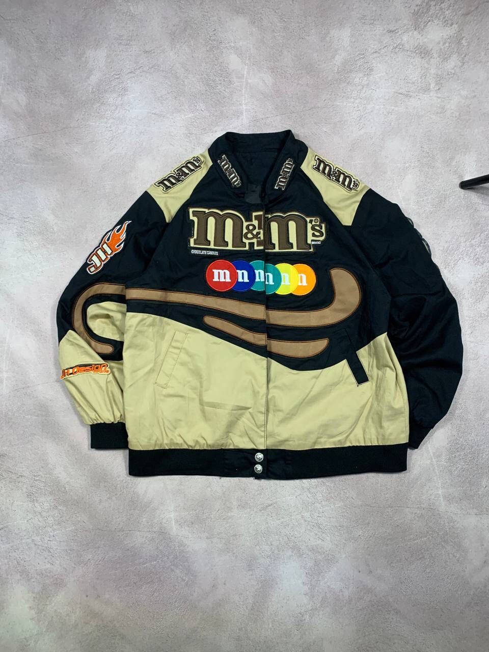 Other Vintage M&M's Embroidery Racing Moto Y2K Jacket M Size US M / EU 48-50 / 2 - 1 Thumbnail