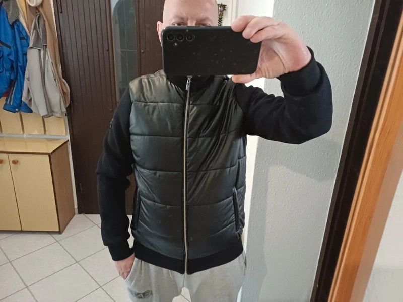 Karl Lagerfeld Karl Lagerfeld Men's Quilted Hybrid Jacket - New, size M Size US M / EU 48-50 / 2 - 14 Thumbnail