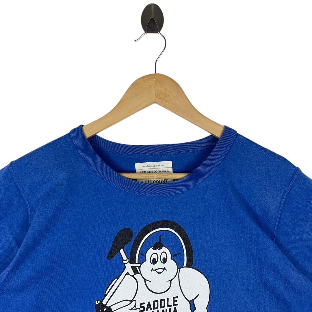 Full Count & Co. Vintage Fullcount Athletic Wear Saddle Mania Tee Size US M / EU 48-50 / 2 - 2 Thumbnail