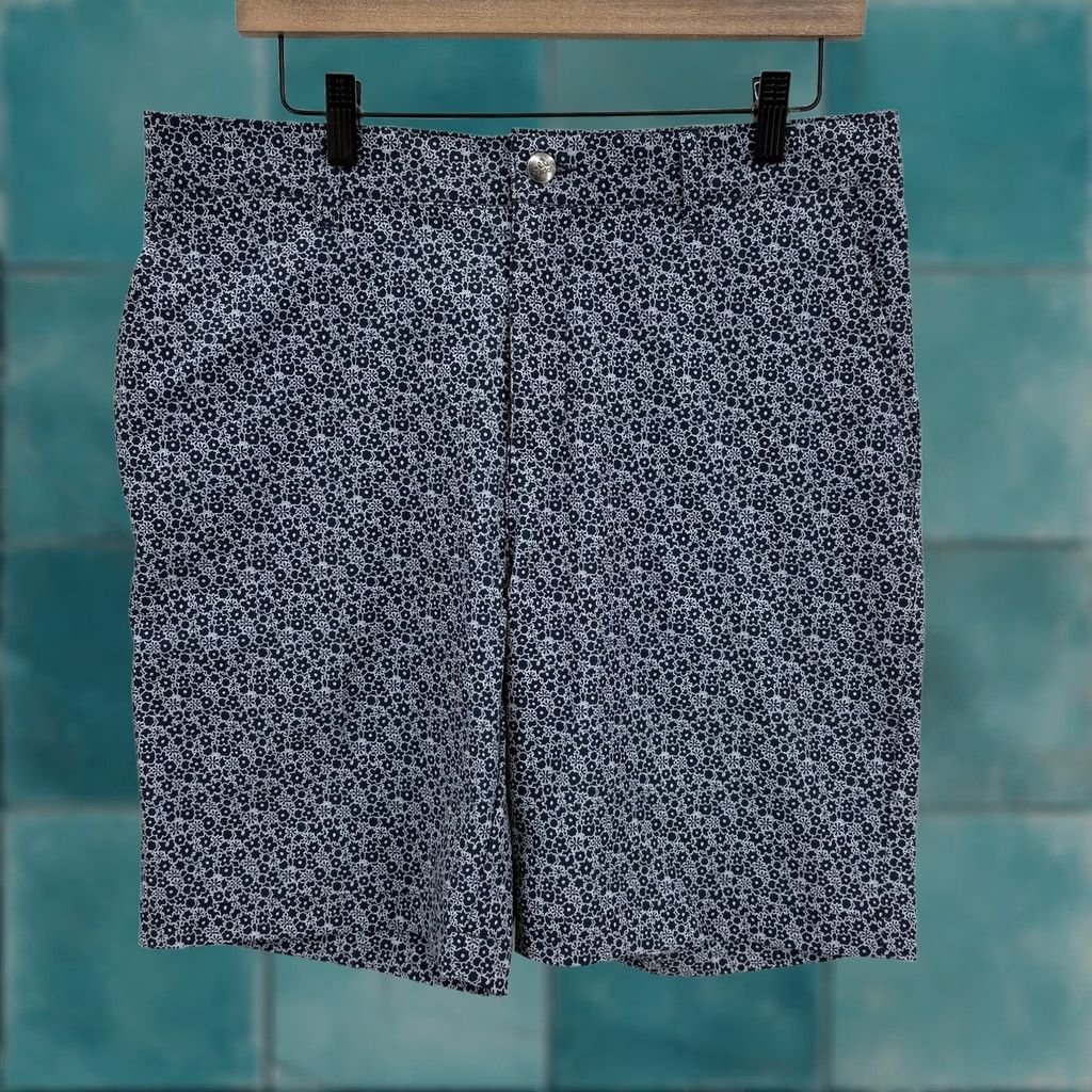 Adidas Adidas Golf Shorts Mens 32 Blue Floral Chino 8" Stretch Preppy Summary: ADIDIAS ADIDAS Size US 32 / EU 48 - 1 Thumbnail