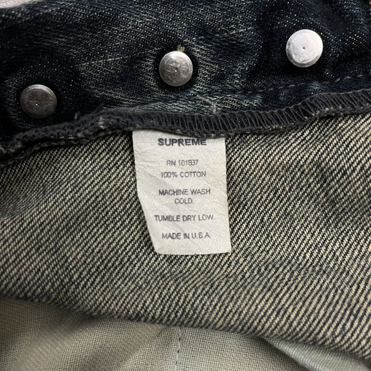 Supreme Supreme vintage wash loose fit denim pants Size US 34 / EU 50 - 13 Thumbnail