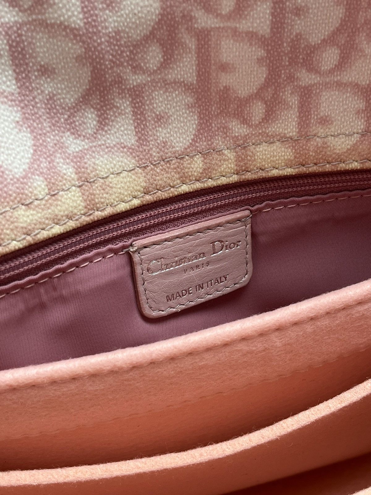 Dior Dior pink trotter romantique tote bag Size ONE SIZE - 6 Thumbnail