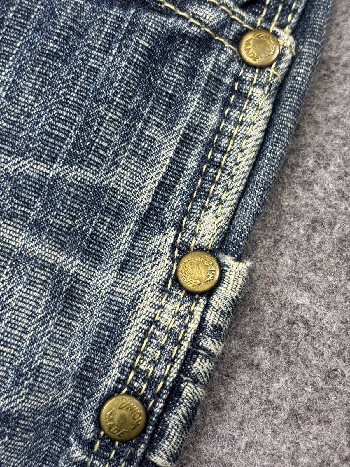 Japanese Brand 💥DOUBLE KNEE💥MEDICAL BRANCH Japan Carpenter Jeans F794 Size US 33 - 16 Thumbnail
