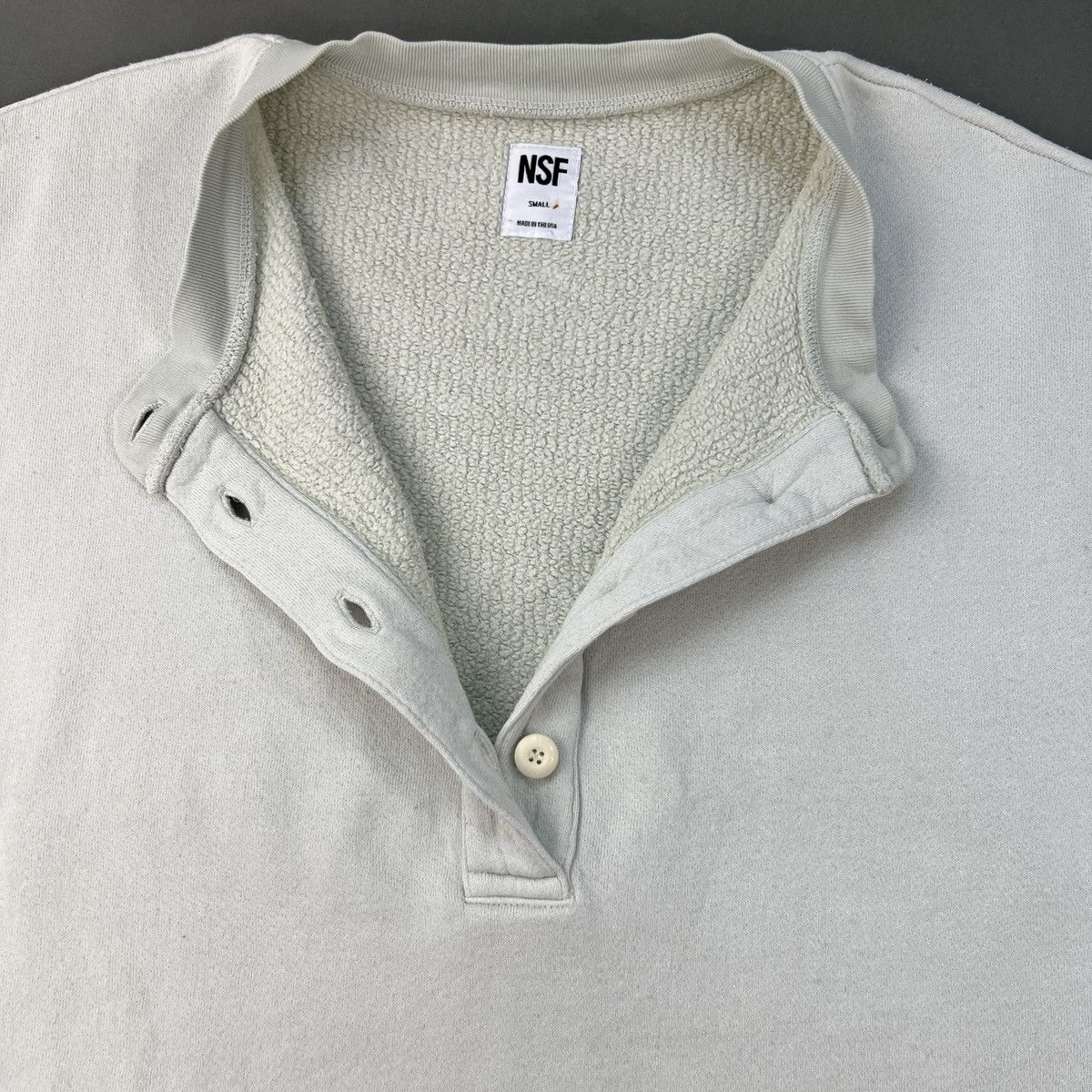 NSF NSF TERRYCLOTH Viscose Sweatshirt Size US S / EU 44-46 / 1 - 3 Thumbnail