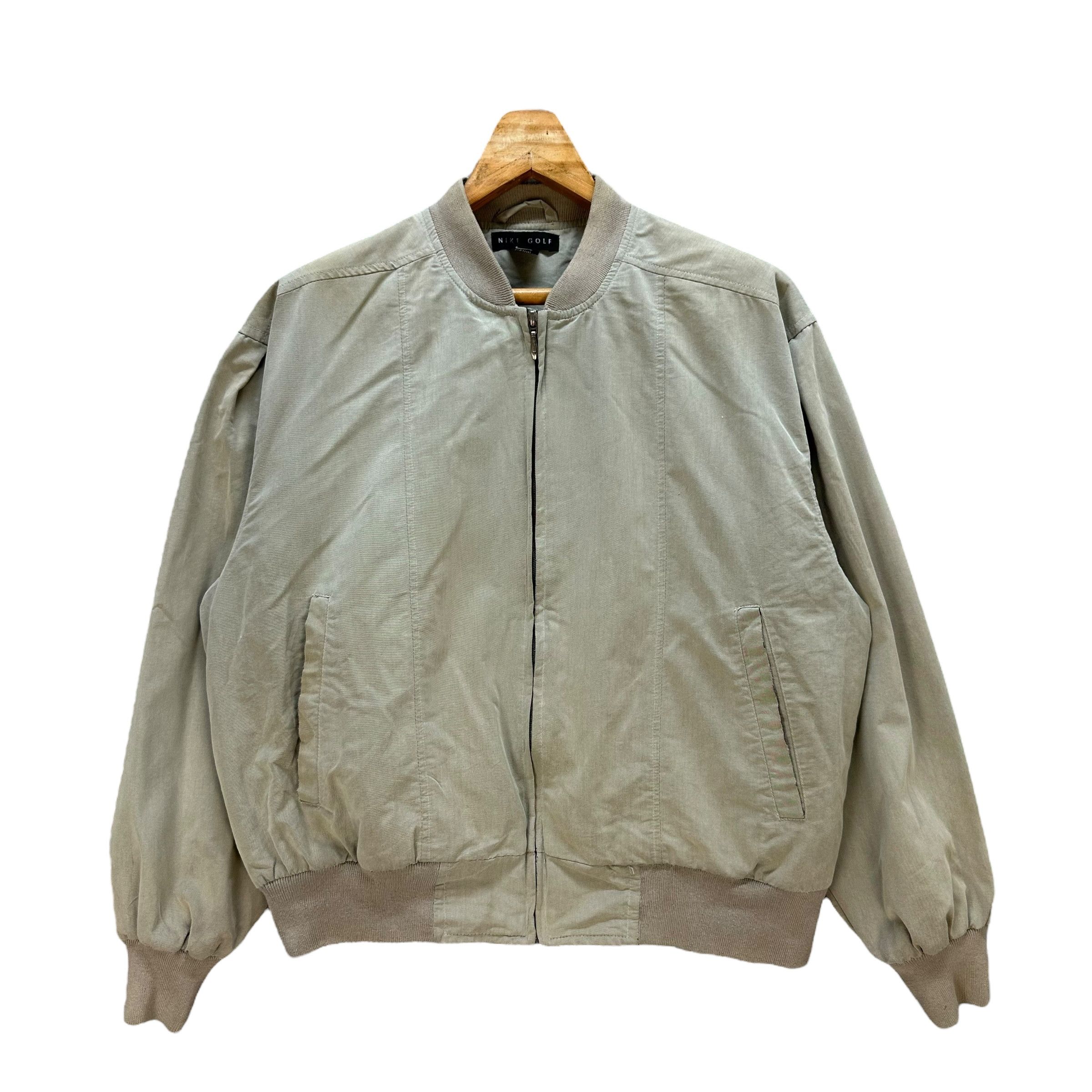 Nike VINTAGE 90's NIKE GOLF BOMBER JACKET #A41-0943 Size US S / EU 44-46 / 1 - 1 Thumbnail