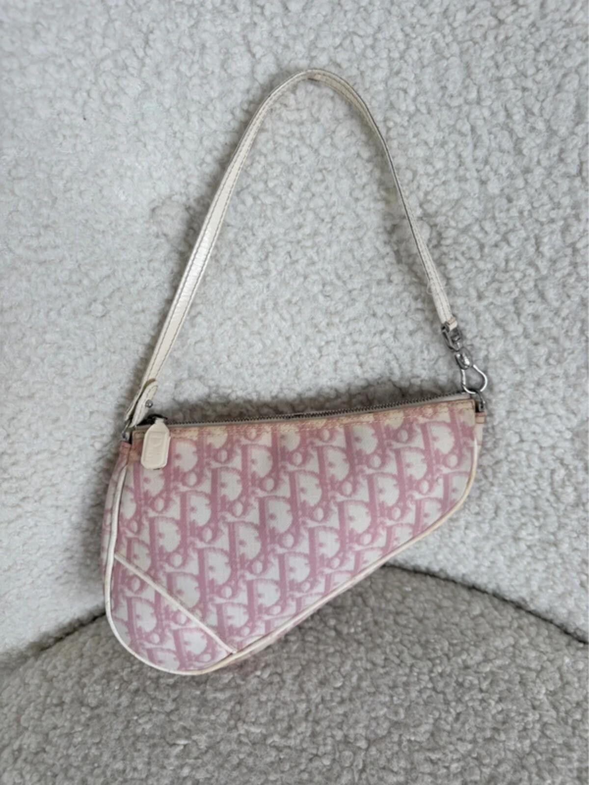 Dior Christian Dior Pink Monogram Pochette Size ONE SIZE - 5 Thumbnail