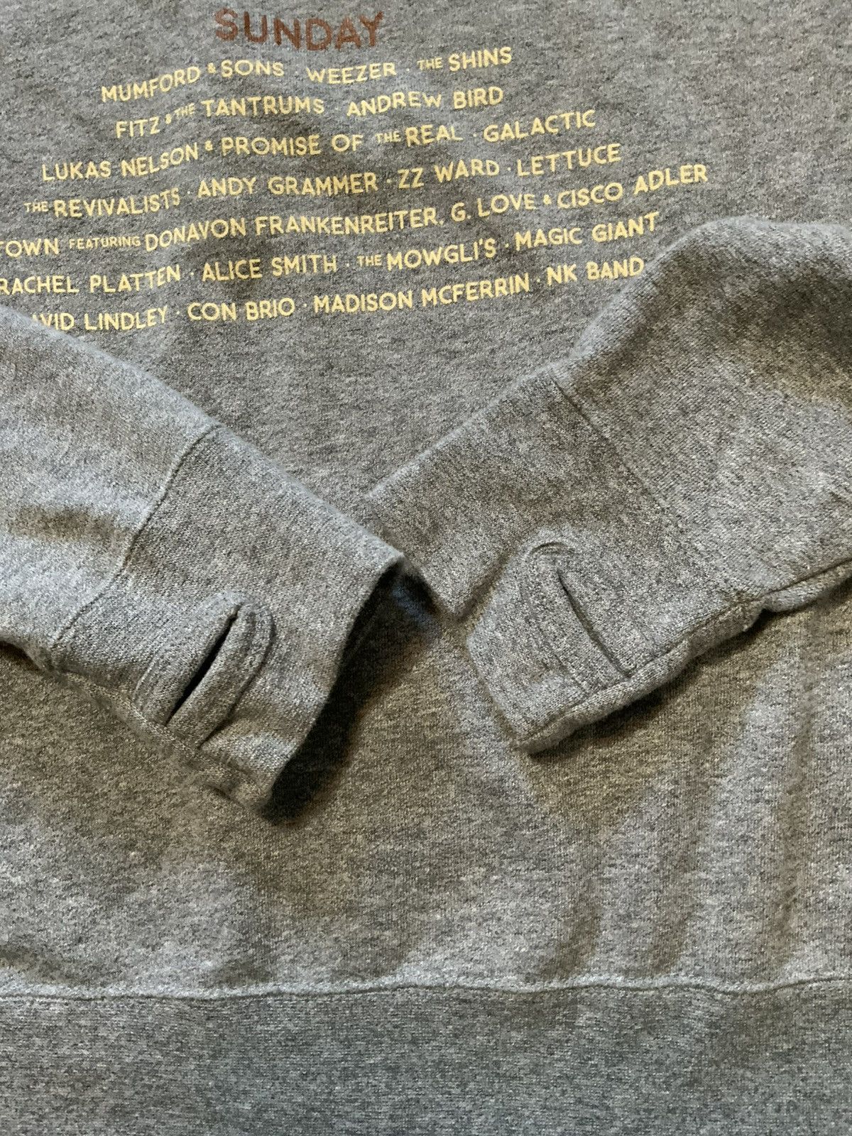 Band Tees Arroyo Seco Weekend Festival Tom Petty Weezer Band Hoodie Size US M / EU 48-50 / 2 - 8 Thumbnail