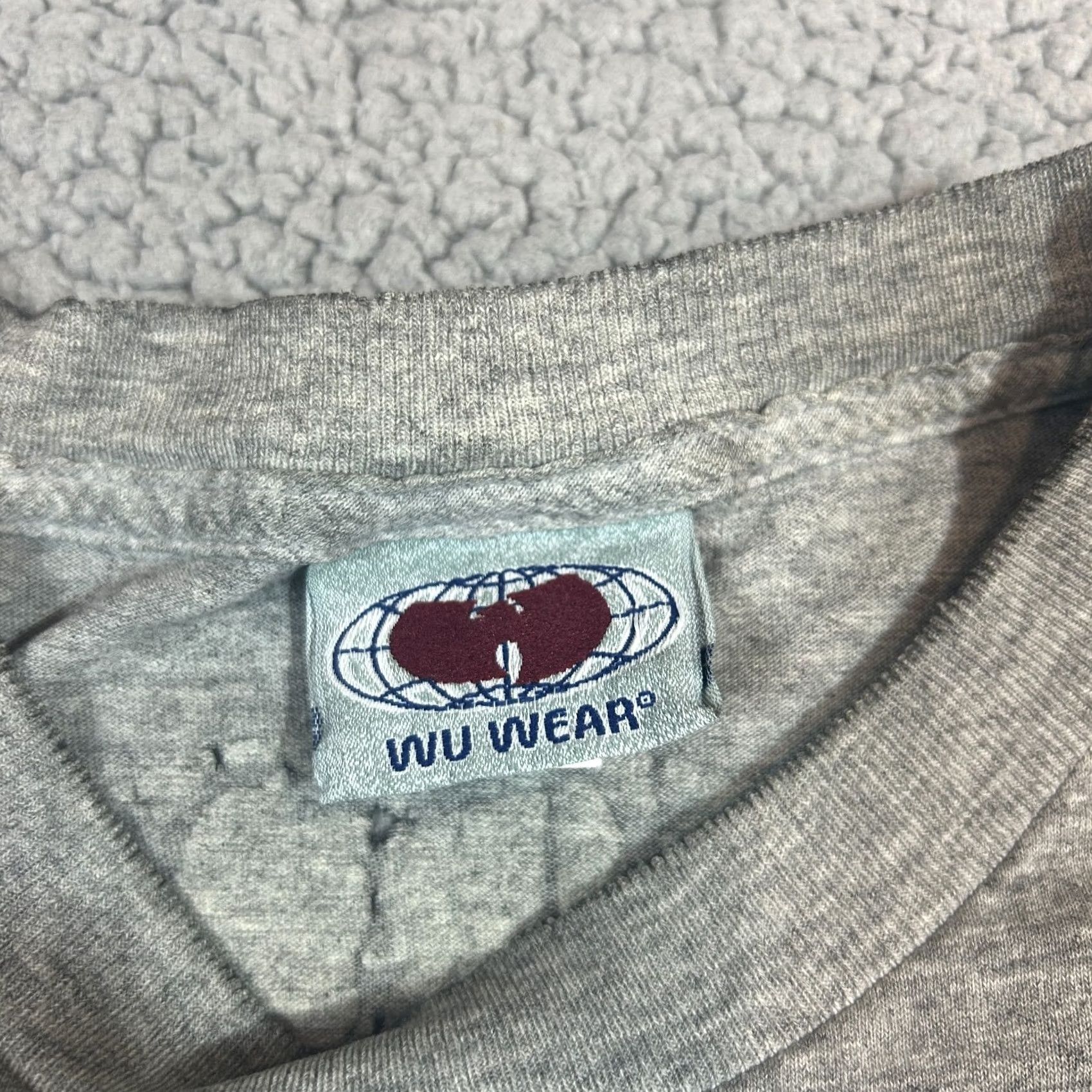 Vintage VINTAGE Wu Wear T Shirt Gray Mens XL USA Made Size US XL / EU 56 / 4 - 5 Thumbnail