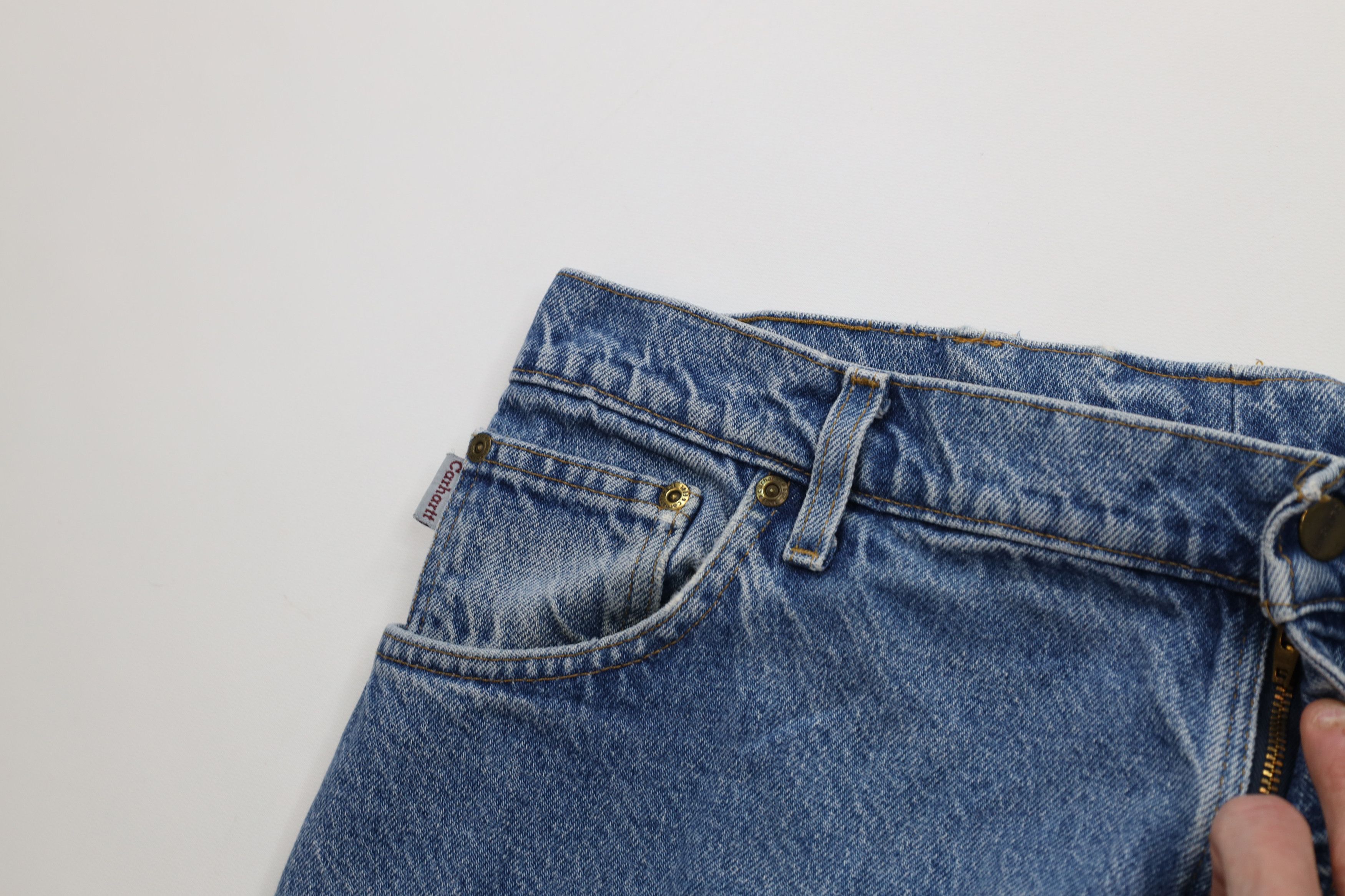 Carhartt Vintage Y2K 2000 Carhartt Relaxed Straight Leg Jeans Blue Size US 36 / EU 52 - 8 Thumbnail