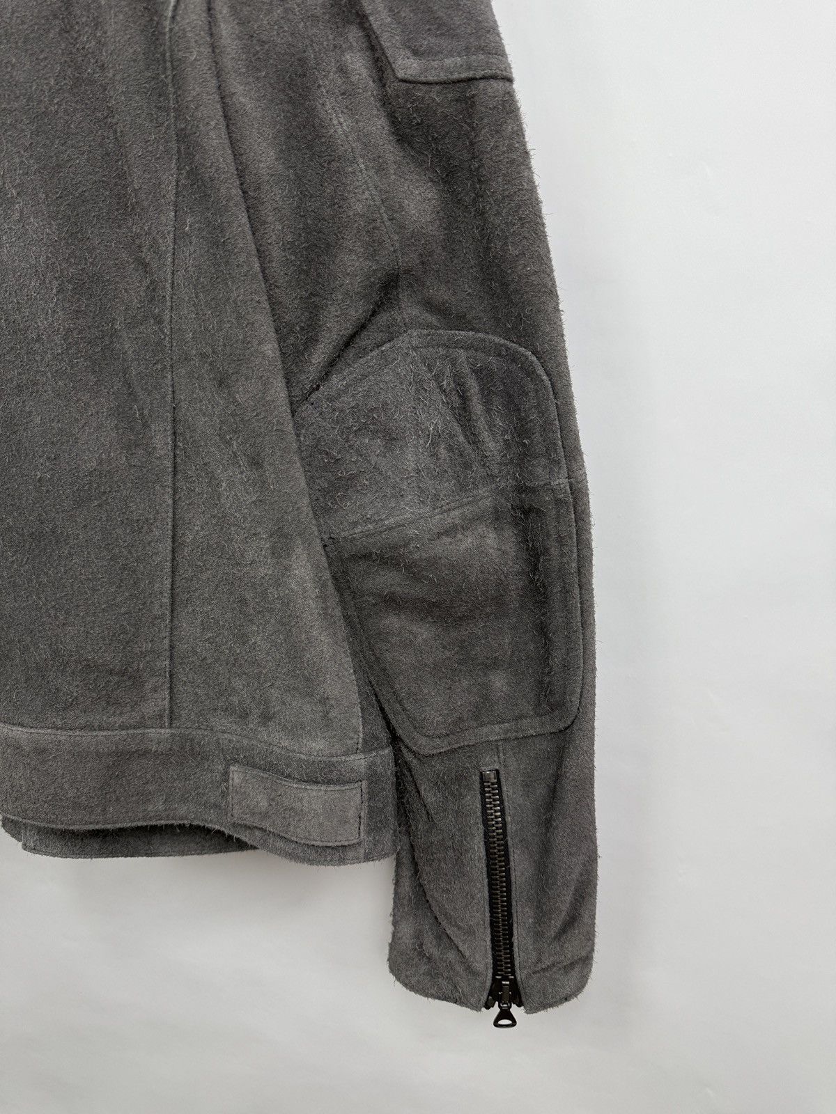 Diesel ❗️NEW🇮🇹 Diesel Suede Bike Jacket Cowhide Leather Made in Italy Size US M / EU 48-50 / 2 - 21 Thumbnail