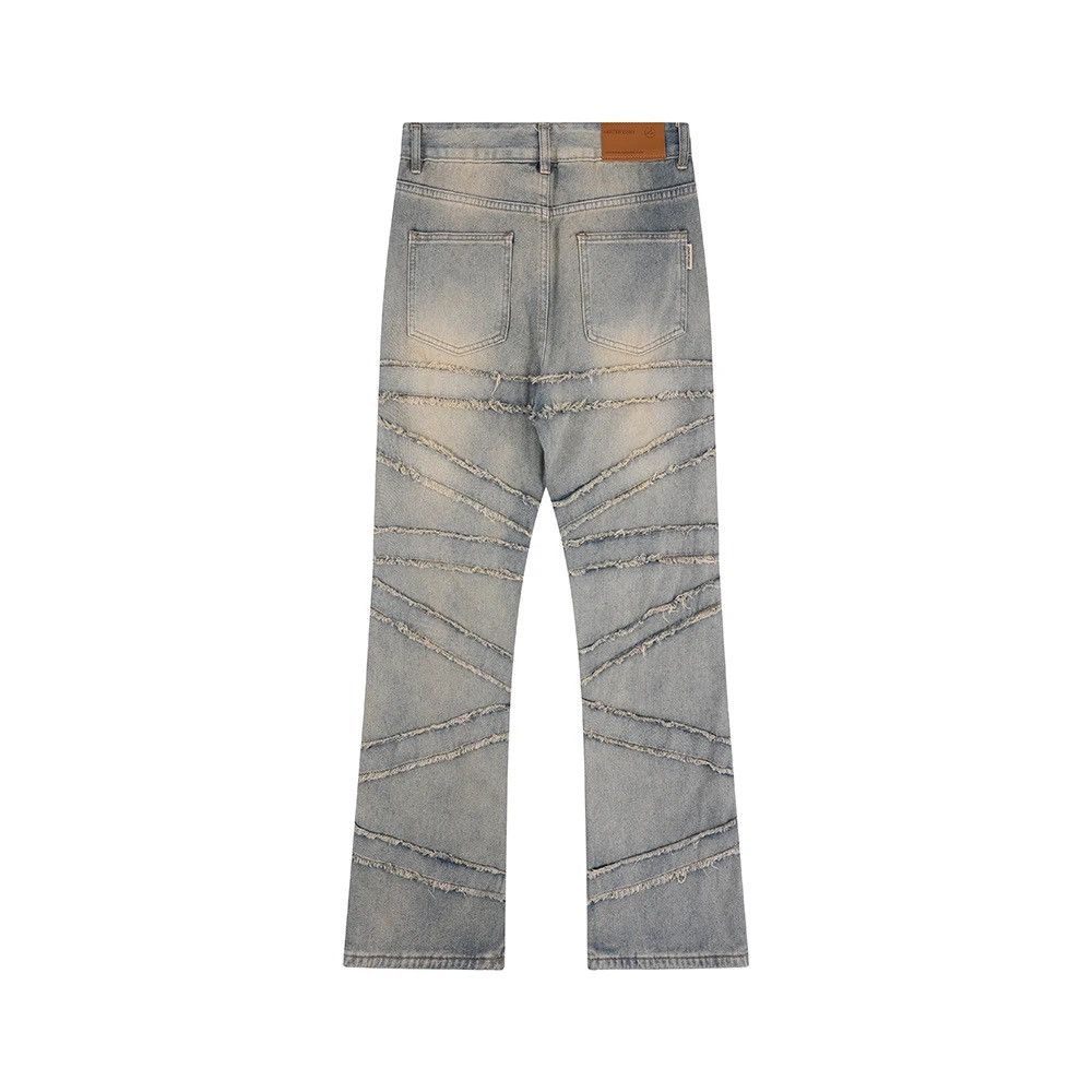 Jean Opium Embroidery Stack Denim Jeans Retro Vintage y2k Size US 30 / EU 46 - 5 Thumbnail