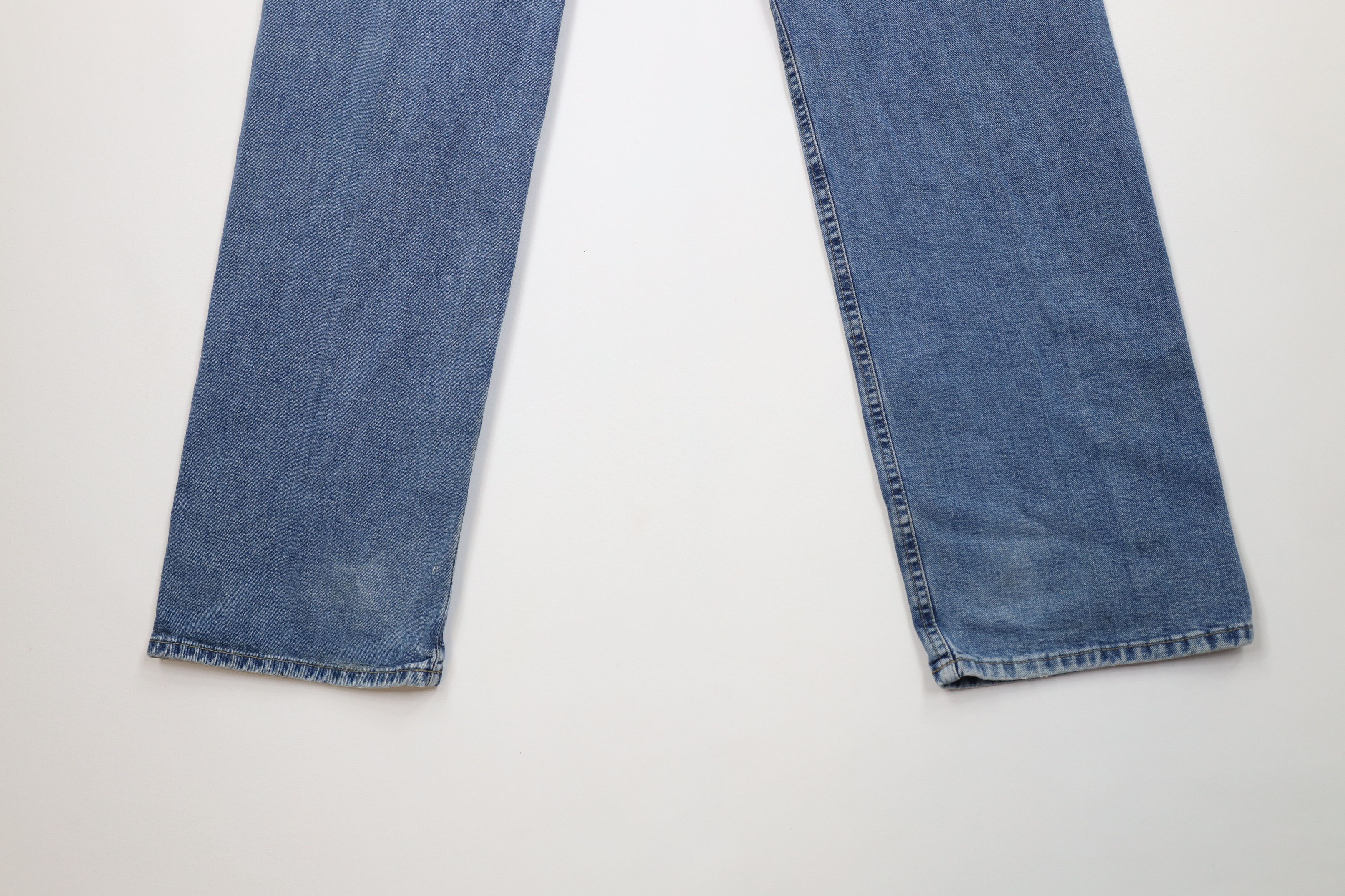 Hugo Boss Vintage Hugo Boss Spell Out Straight Leg Denim Jeans Blue Size US 32 / EU 48 - 15 Thumbnail