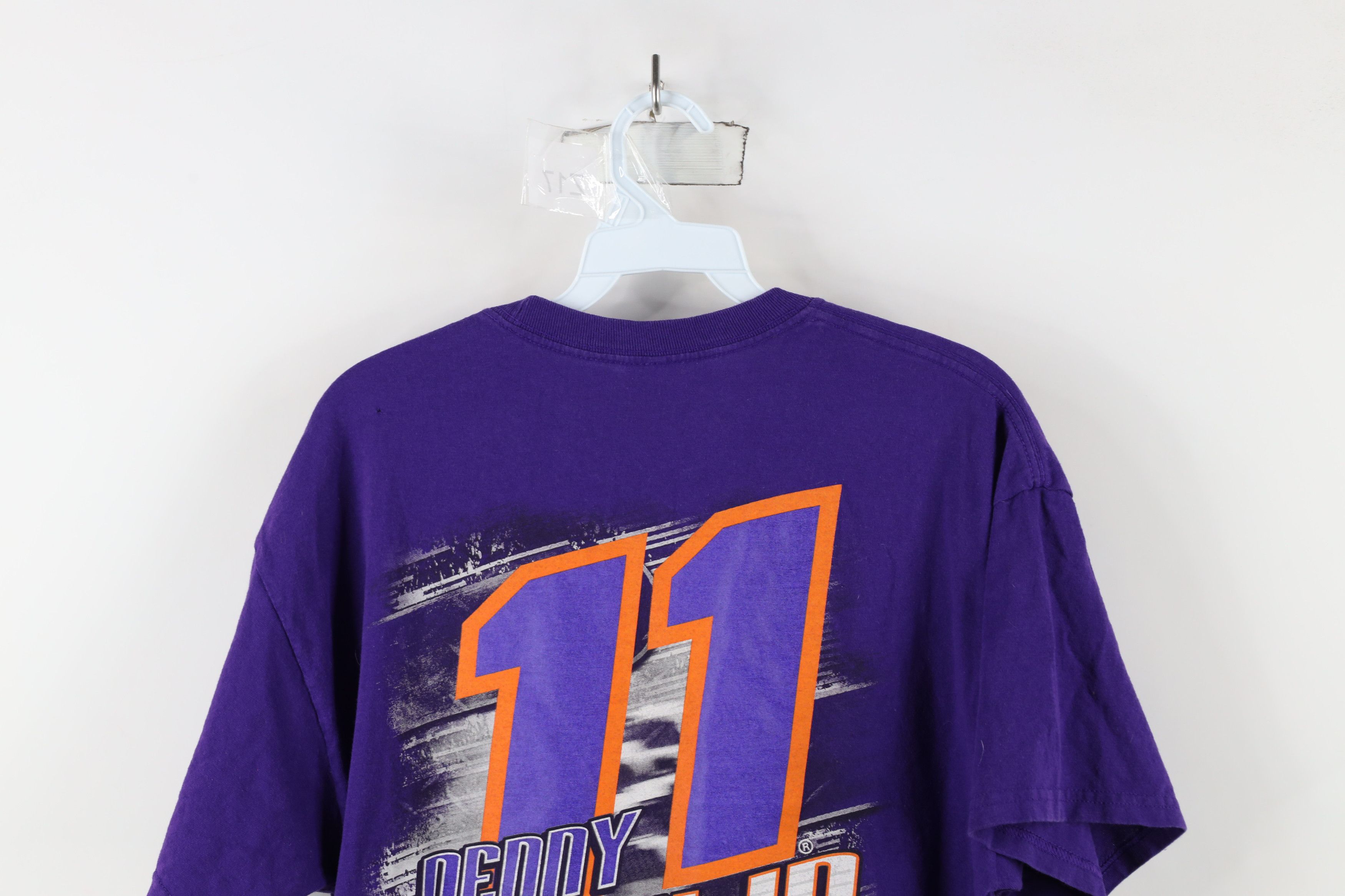 Vintage Y2K Nascar Spell Denny Hamlin Racing Short Sleeve T-Shirt Size US L / EU 52-54 / 3 - 13 Thumbnail