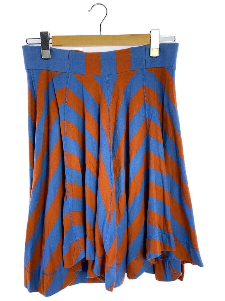 image of Vivienne Westwood Pattern Skirt in Orange, Women's (Size 30)