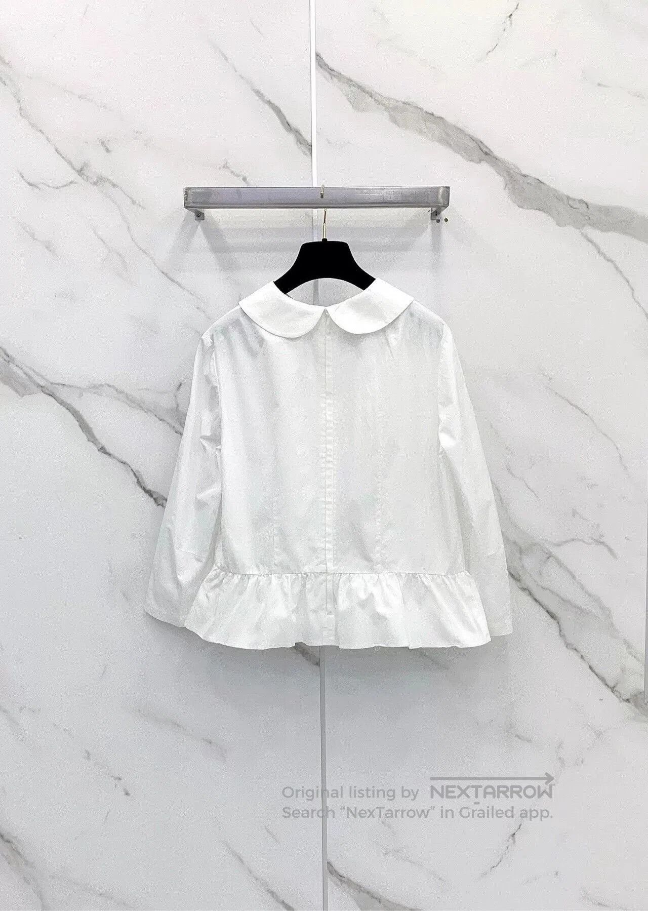 Comme des Garcons comme des garcons white doll collar shirt. Size US M / EU 48-50 / 2 - 2 Thumbnail