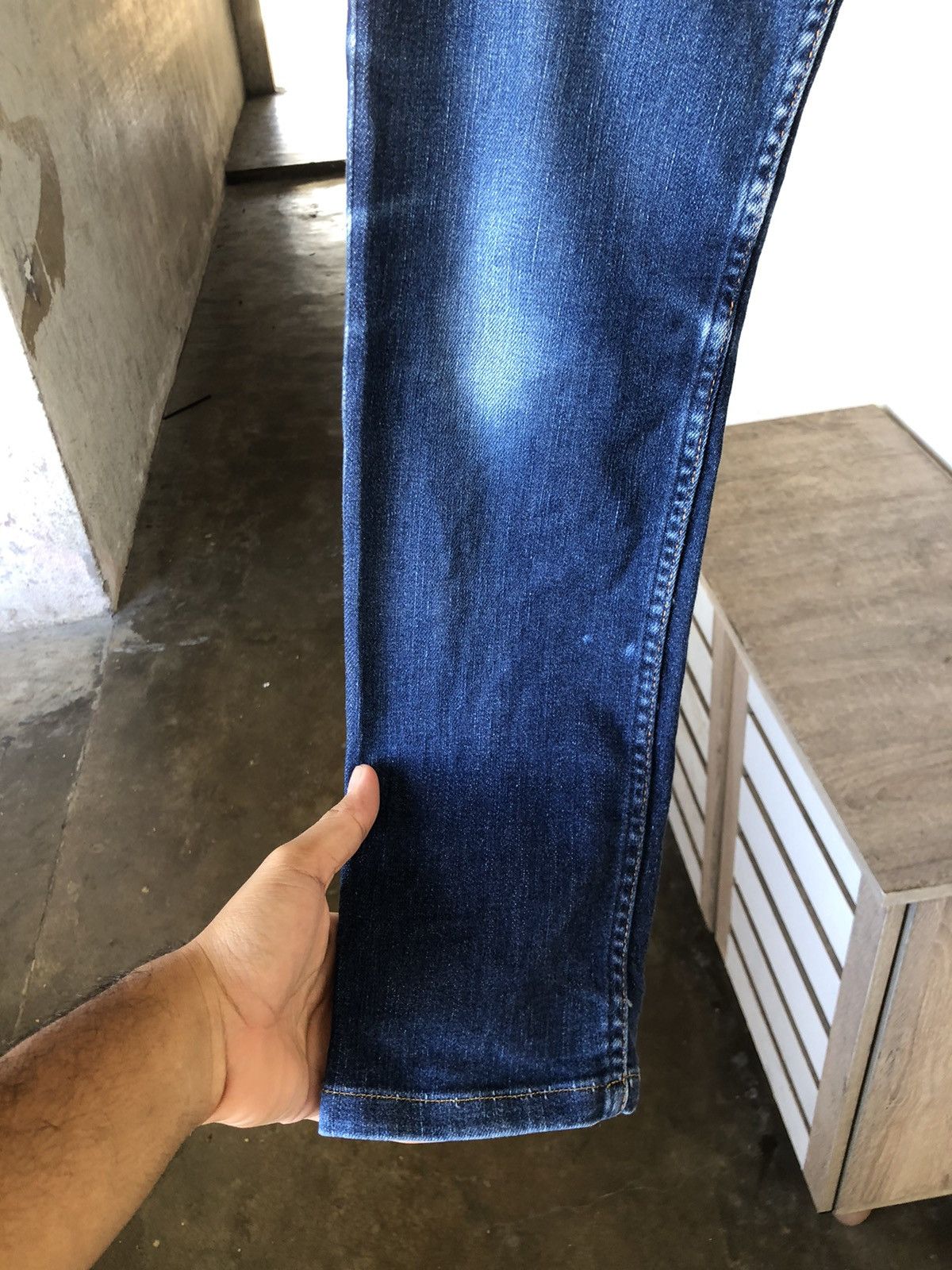 Hysteric Glamour Vintage Hysteric Glamour Faded Straight Cut Jeans Size 26" / US 2 / IT 38 - 7 Thumbnail
